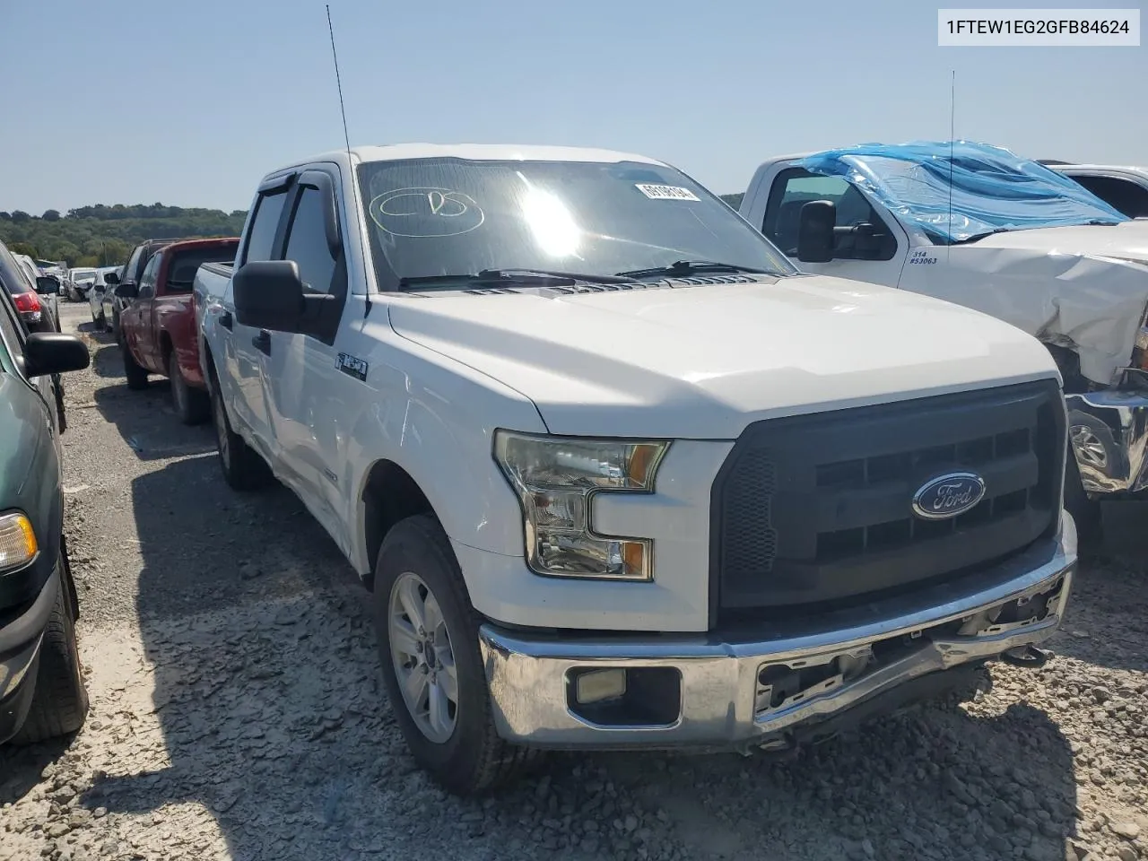 2016 Ford F150 Supercrew VIN: 1FTEW1EG2GFB84624 Lot: 69198194