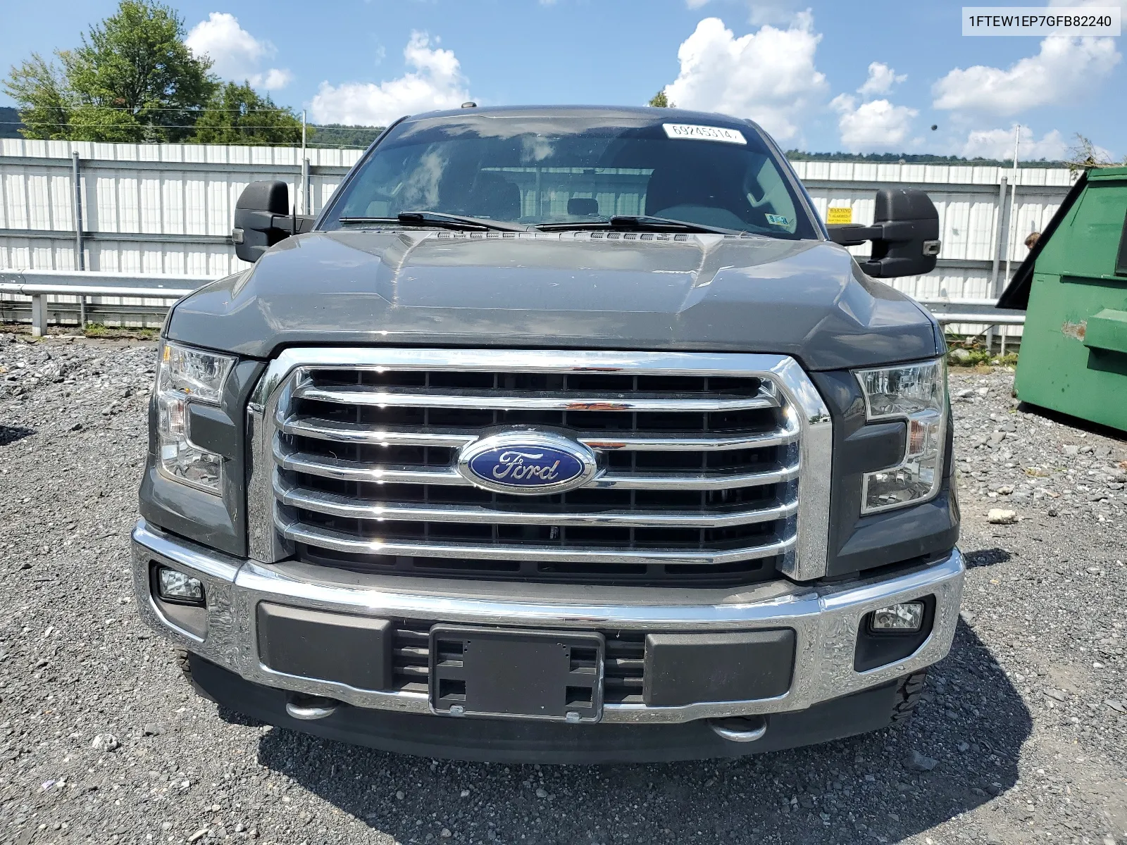 1FTEW1EP7GFB82240 2016 Ford F150 Supercrew