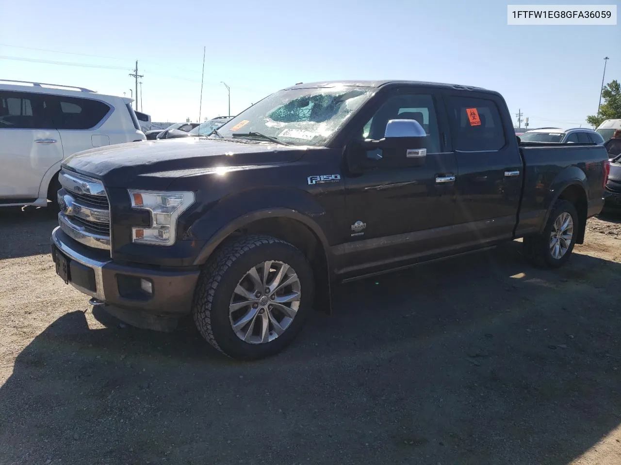 1FTFW1EG8GFA36059 2016 Ford F150 Supercrew