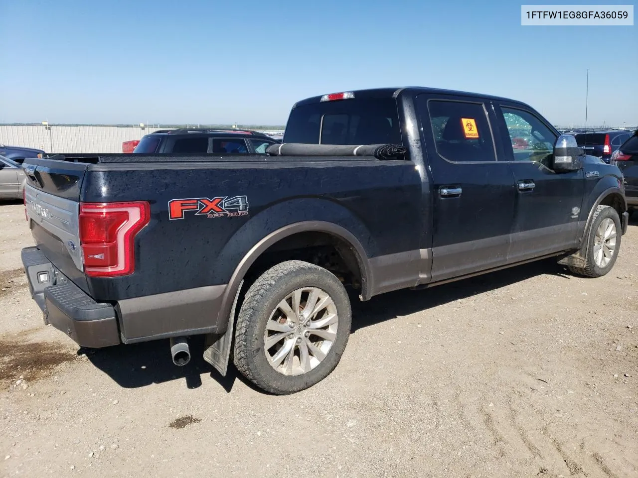 1FTFW1EG8GFA36059 2016 Ford F150 Supercrew