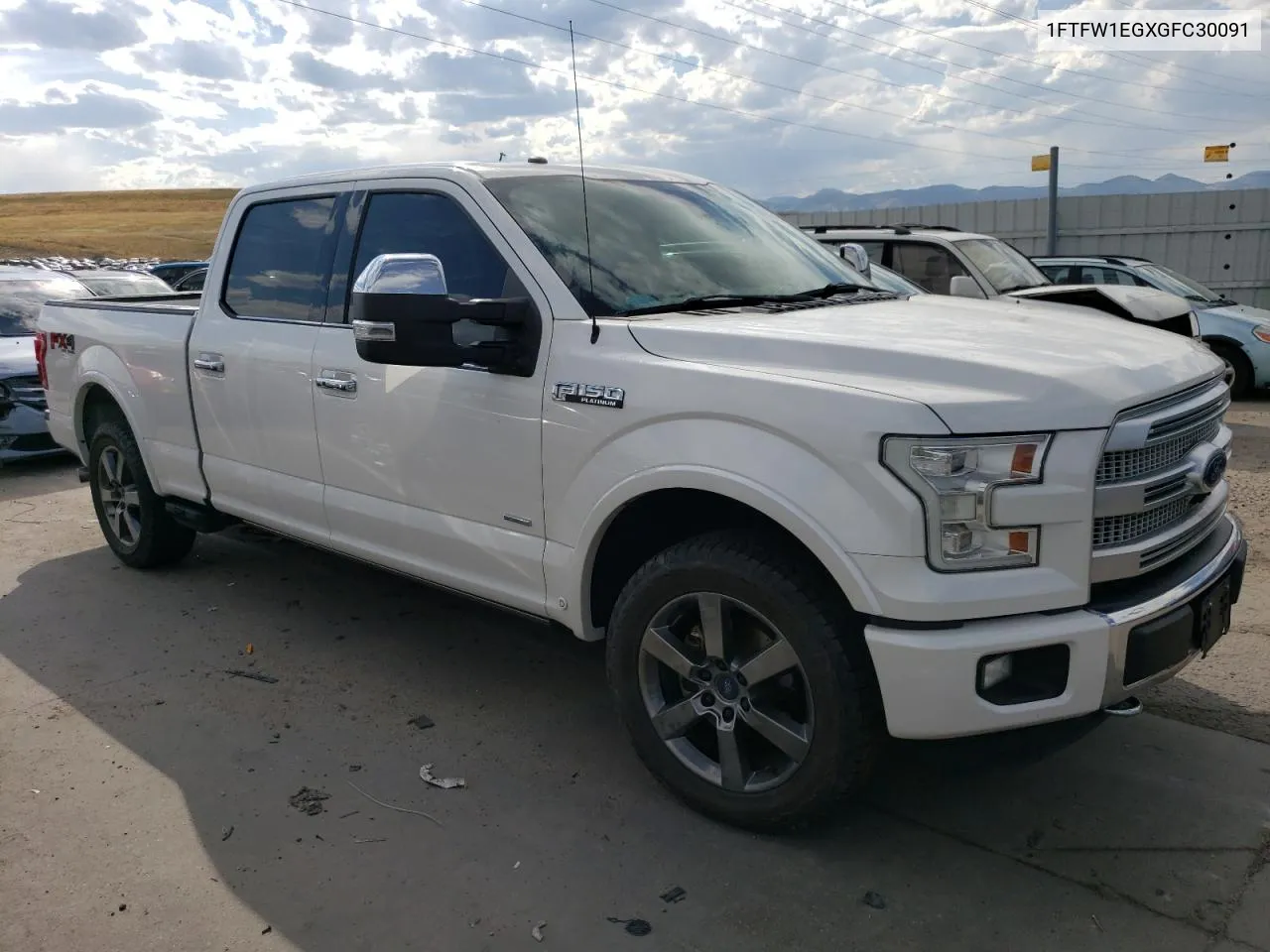 1FTFW1EGXGFC30091 2016 Ford F150 Supercrew