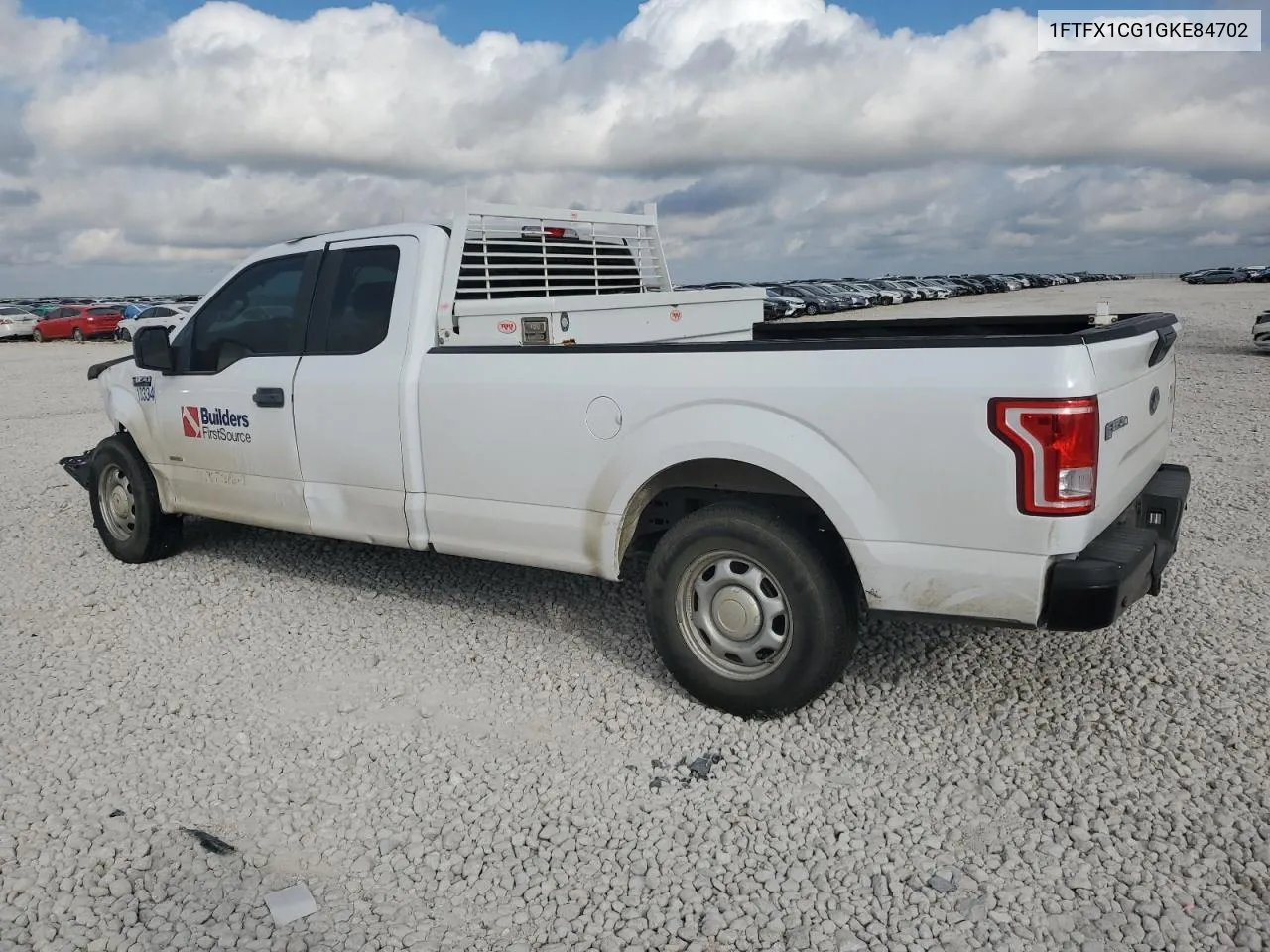 1FTFX1CG1GKE84702 2016 Ford F150 Super Cab