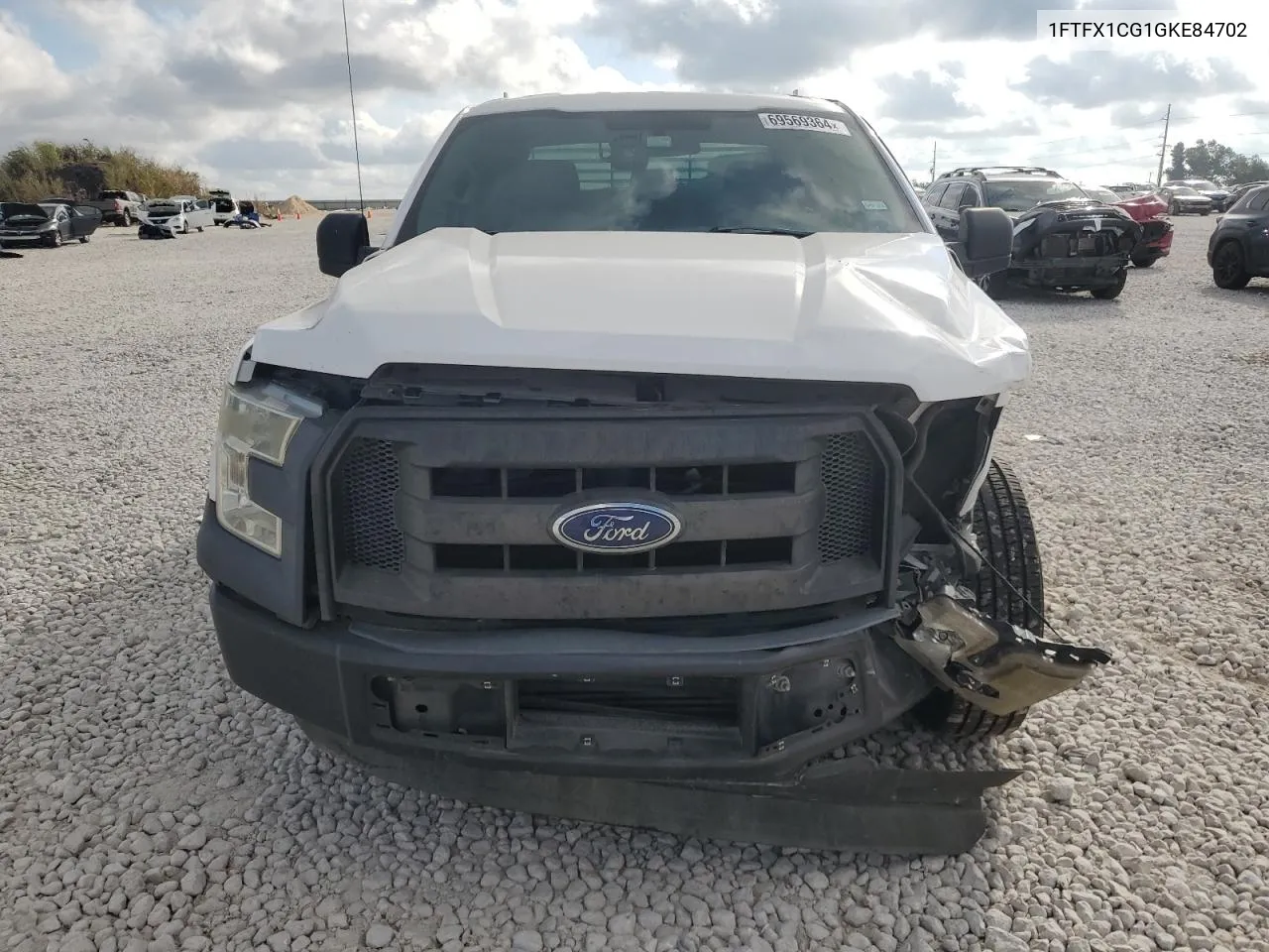 1FTFX1CG1GKE84702 2016 Ford F150 Super Cab