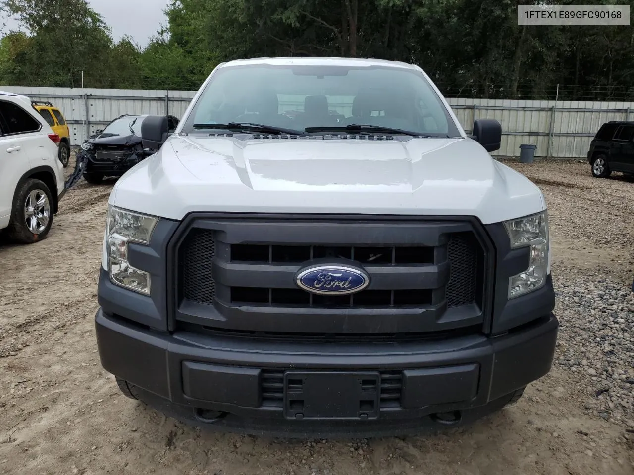 1FTEX1E89GFC90168 2016 Ford F150 Super Cab