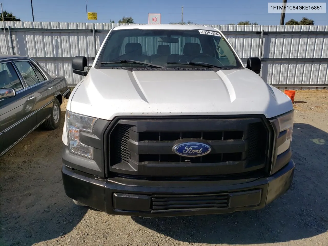 2016 Ford F150 VIN: 1FTMF1C84GKE16851 Lot: 69707534