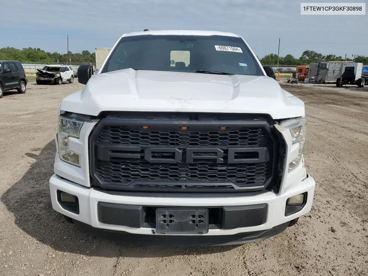 1FTEW1CP3GKF30898 2016 Ford F150 Supercrew