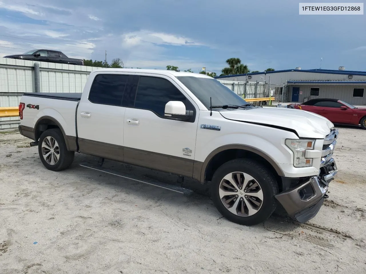 2016 Ford F150 Supercrew VIN: 1FTEW1EG3GFD12868 Lot: 70145004