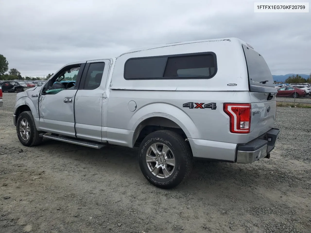 2016 Ford F150 Super Cab VIN: 1FTFX1EG7GKF20759 Lot: 70340764