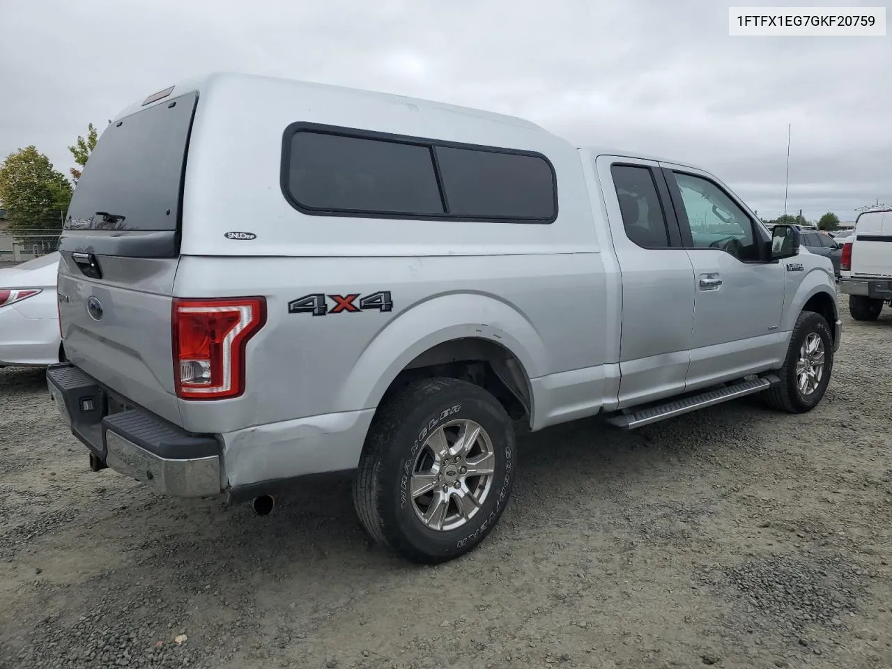 2016 Ford F150 Super Cab VIN: 1FTFX1EG7GKF20759 Lot: 70340764