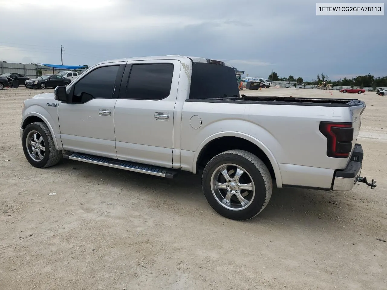 2016 Ford F150 Supercrew VIN: 1FTEW1CG2GFA78113 Lot: 70391204