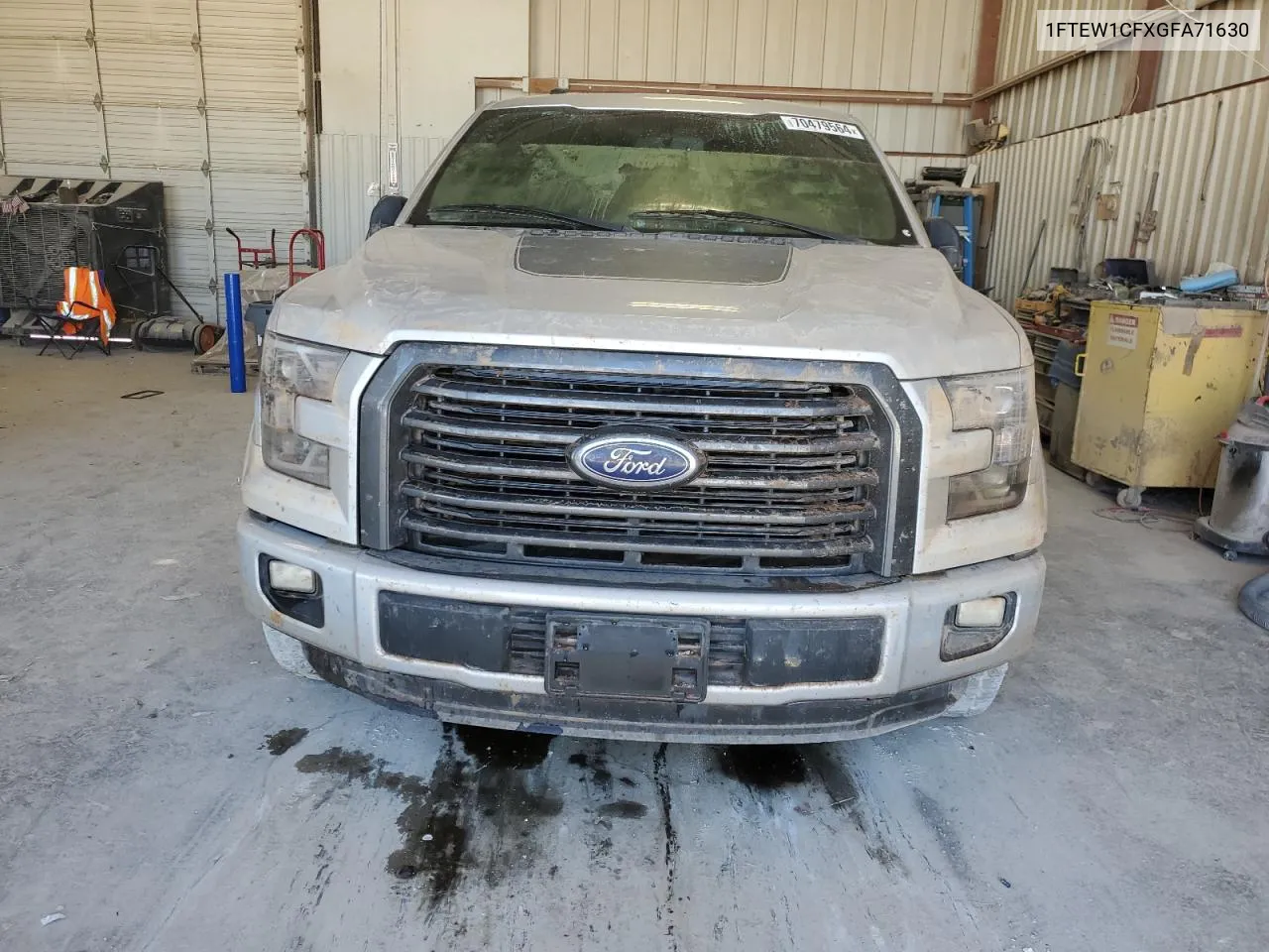 2016 Ford F150 Supercrew VIN: 1FTEW1CFXGFA71630 Lot: 70479564