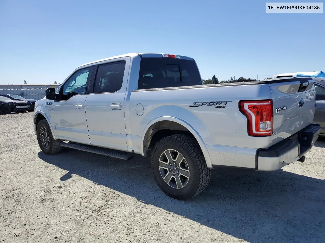 2016 Ford F150 Supercrew VIN: 1FTEW1EP9GKE04185 Lot: 70493224