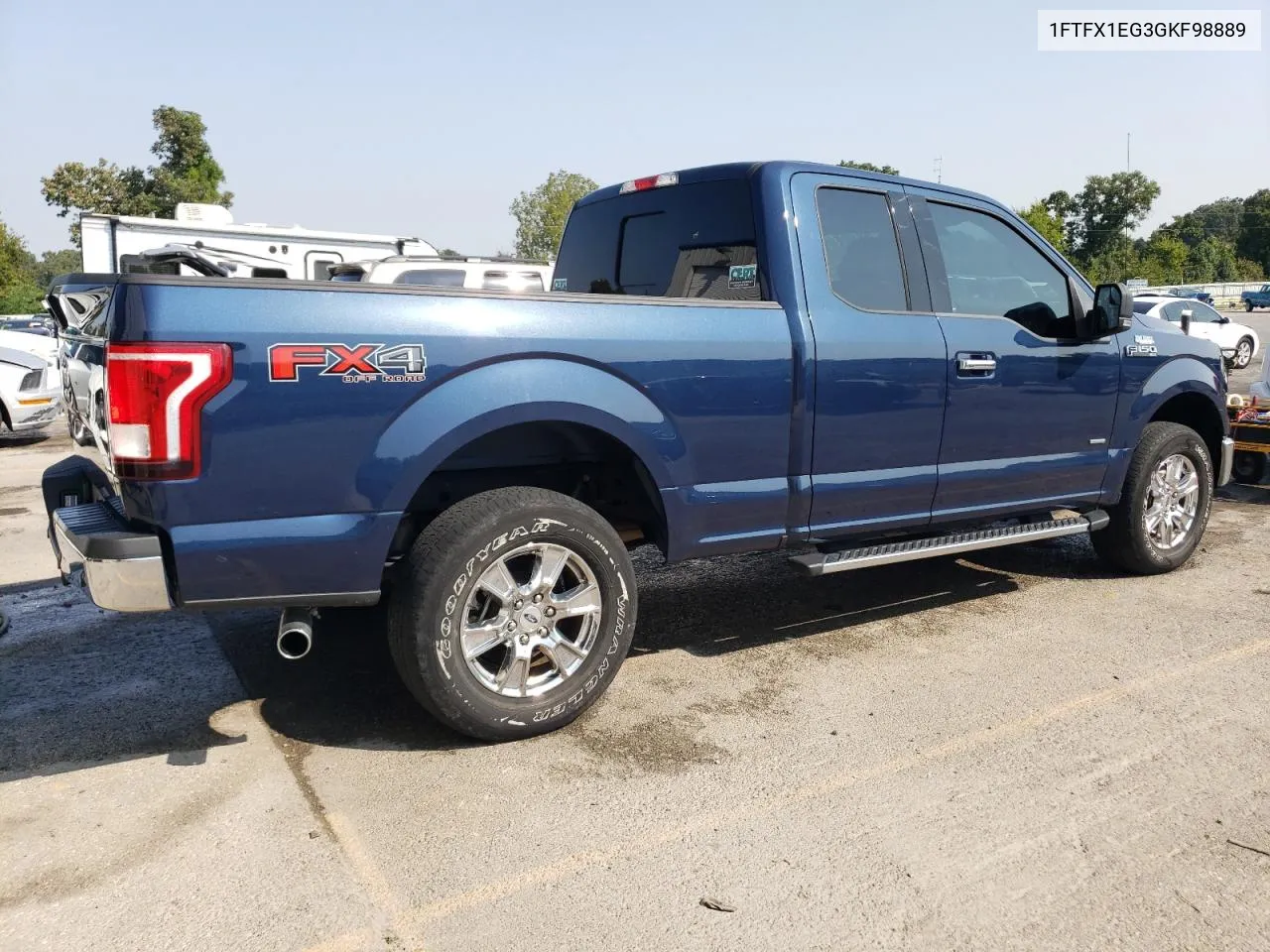 1FTFX1EG3GKF98889 2016 Ford F150 Super Cab