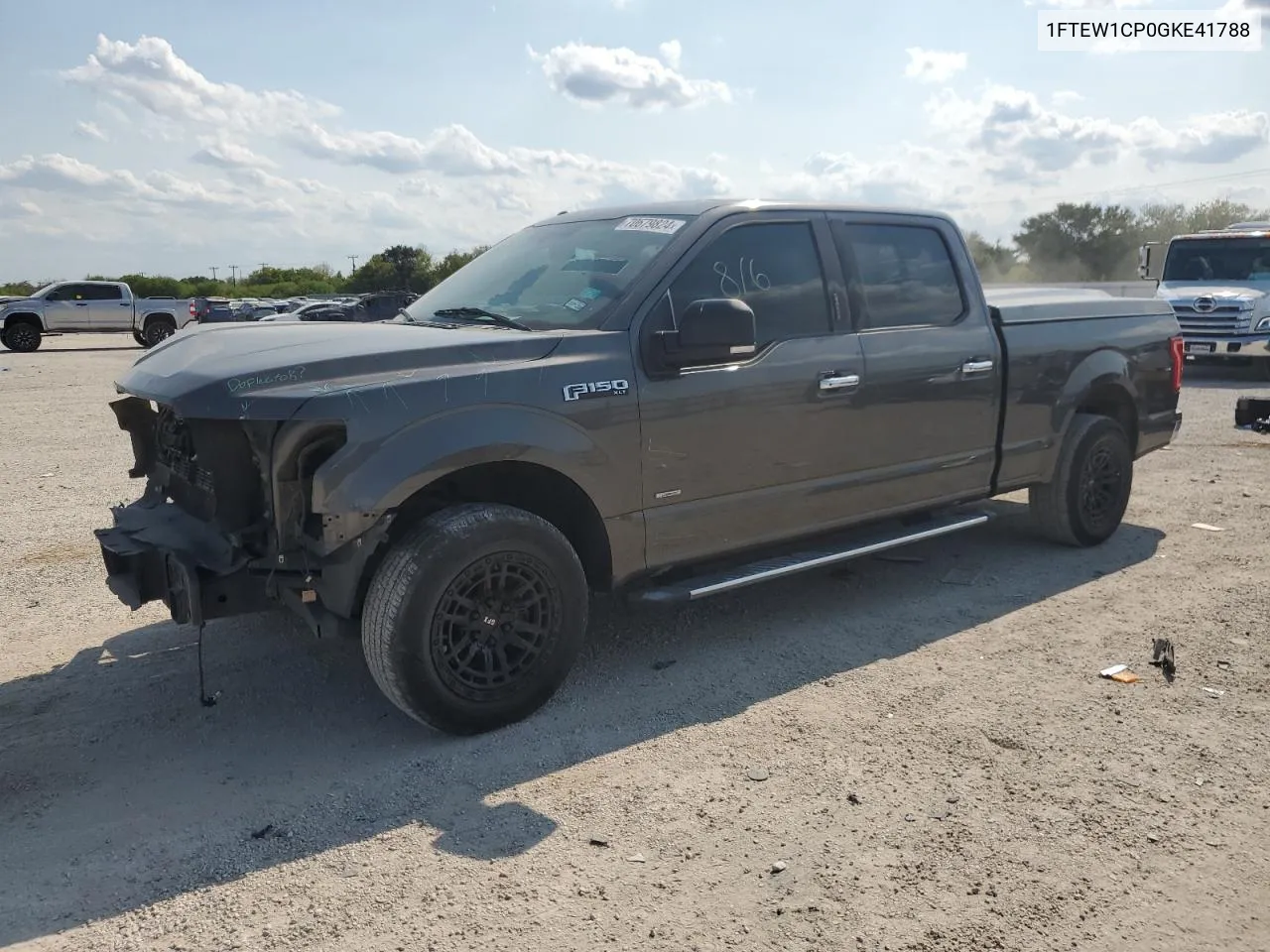 1FTEW1CP0GKE41788 2016 Ford F150 Supercrew