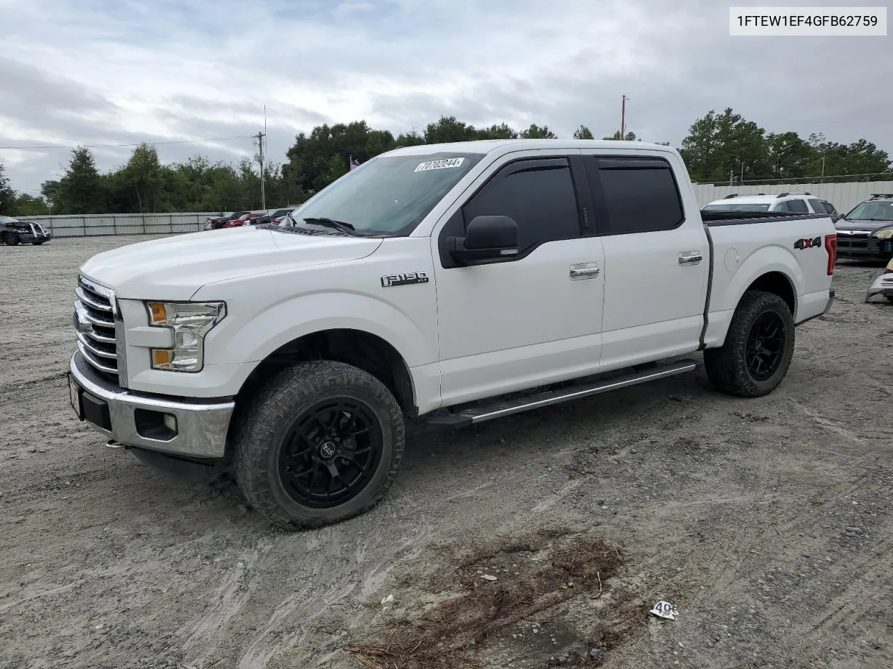 1FTEW1EF4GFB62759 2016 Ford F150 Supercrew