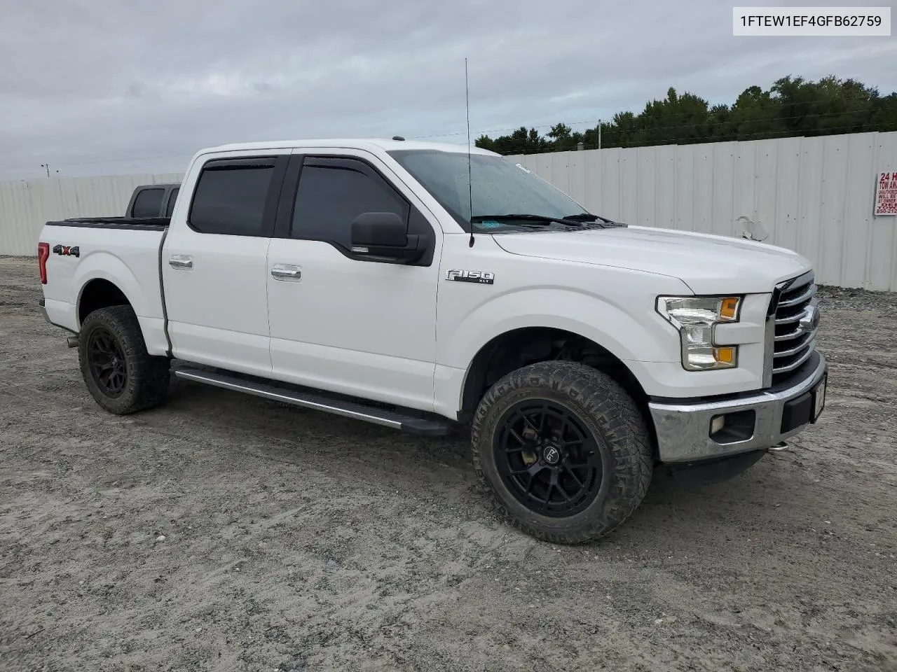 1FTEW1EF4GFB62759 2016 Ford F150 Supercrew