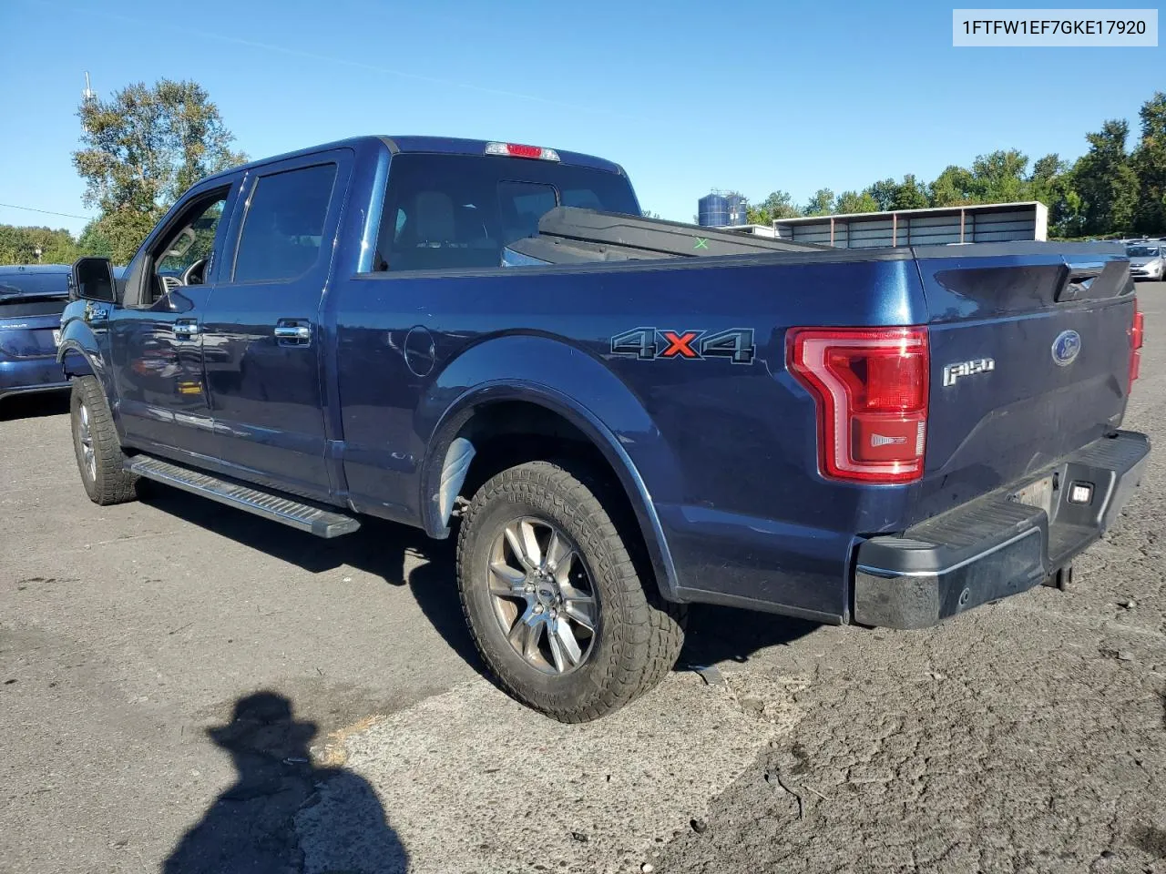 2016 Ford F150 Supercrew VIN: 1FTFW1EF7GKE17920 Lot: 70727874