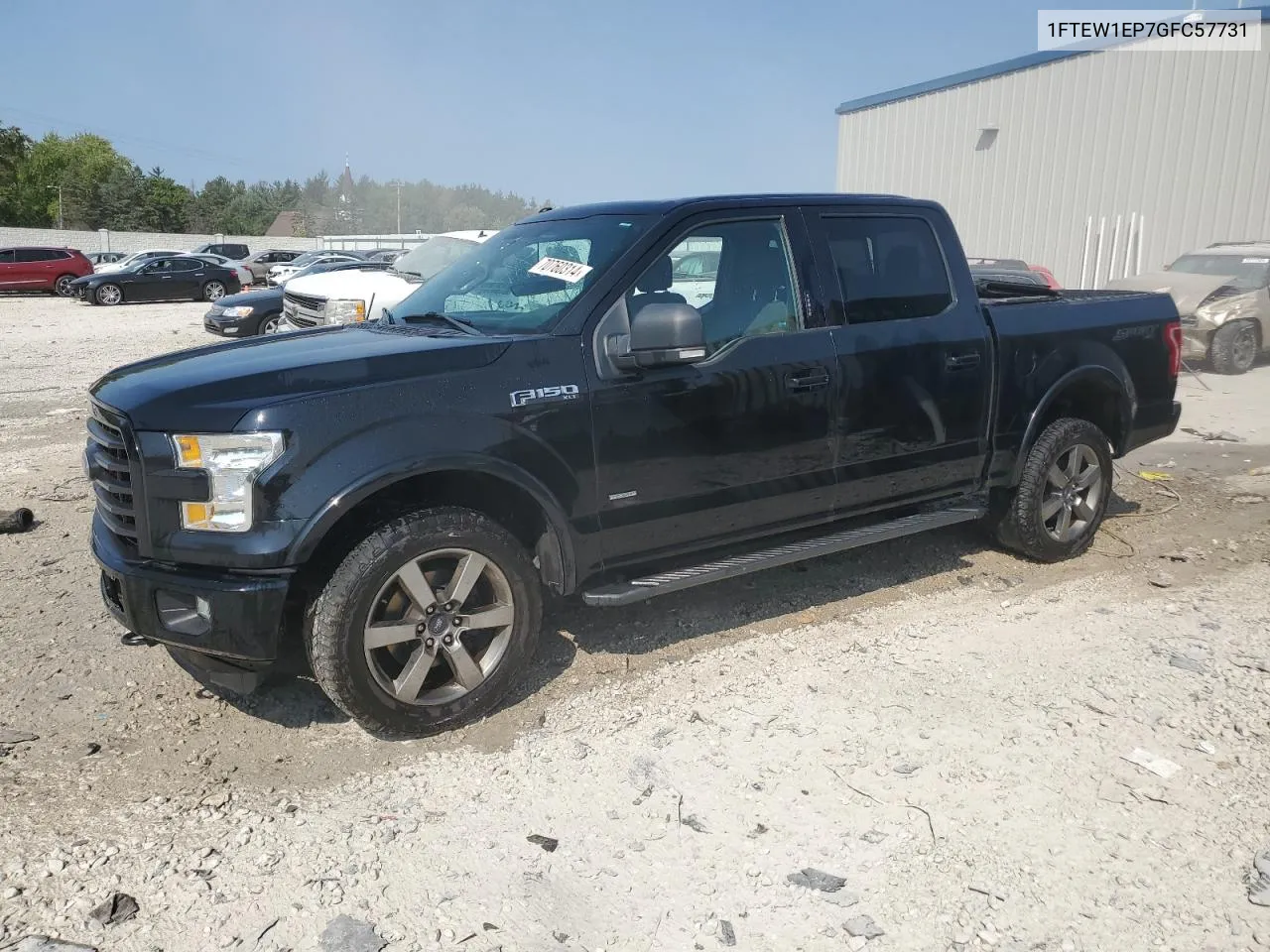 1FTEW1EP7GFC57731 2016 Ford F150 Supercrew