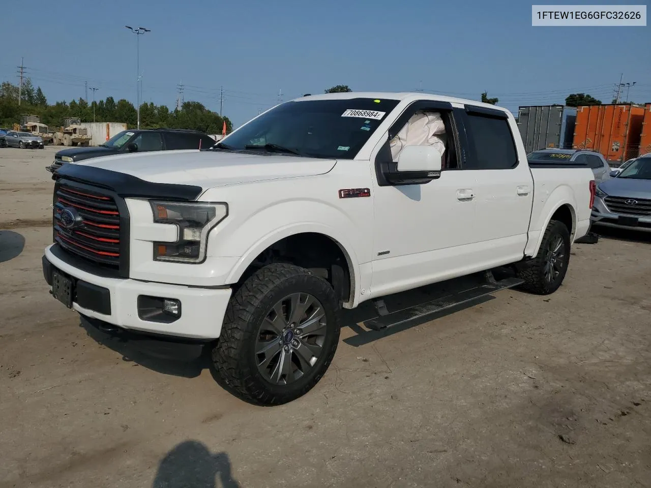 1FTEW1EG6GFC32626 2016 Ford F150 Supercrew