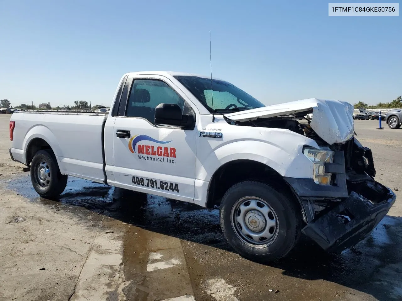 2016 Ford F150 VIN: 1FTMF1C84GKE50756 Lot: 70871564