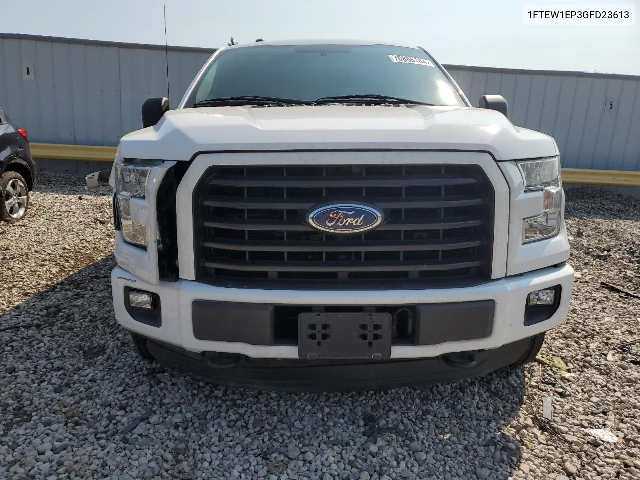 2016 Ford F150 Supercrew VIN: 1FTEW1EP3GFD23613 Lot: 70886184