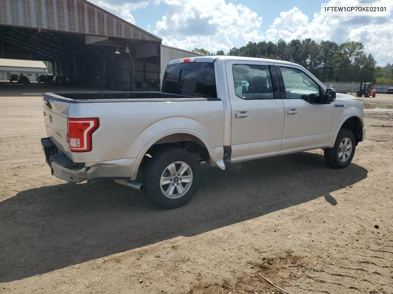 2016 Ford F150 Supercrew VIN: 1FTEW1CP7GKE02101 Lot: 70988624