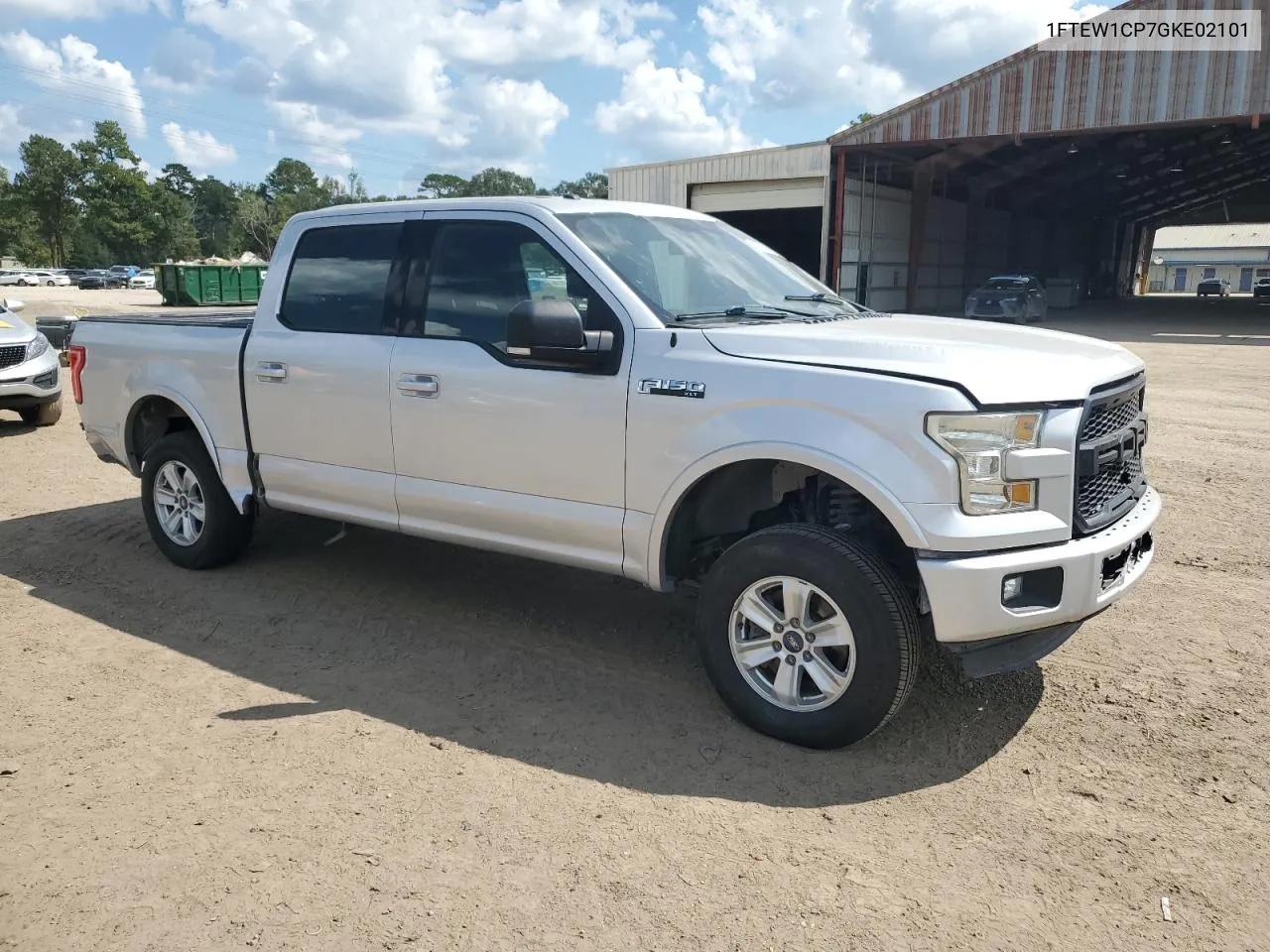 2016 Ford F150 Supercrew VIN: 1FTEW1CP7GKE02101 Lot: 70988624