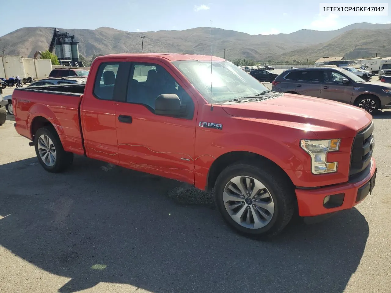 1FTEX1CP4GKE47042 2016 Ford F150 Super Cab