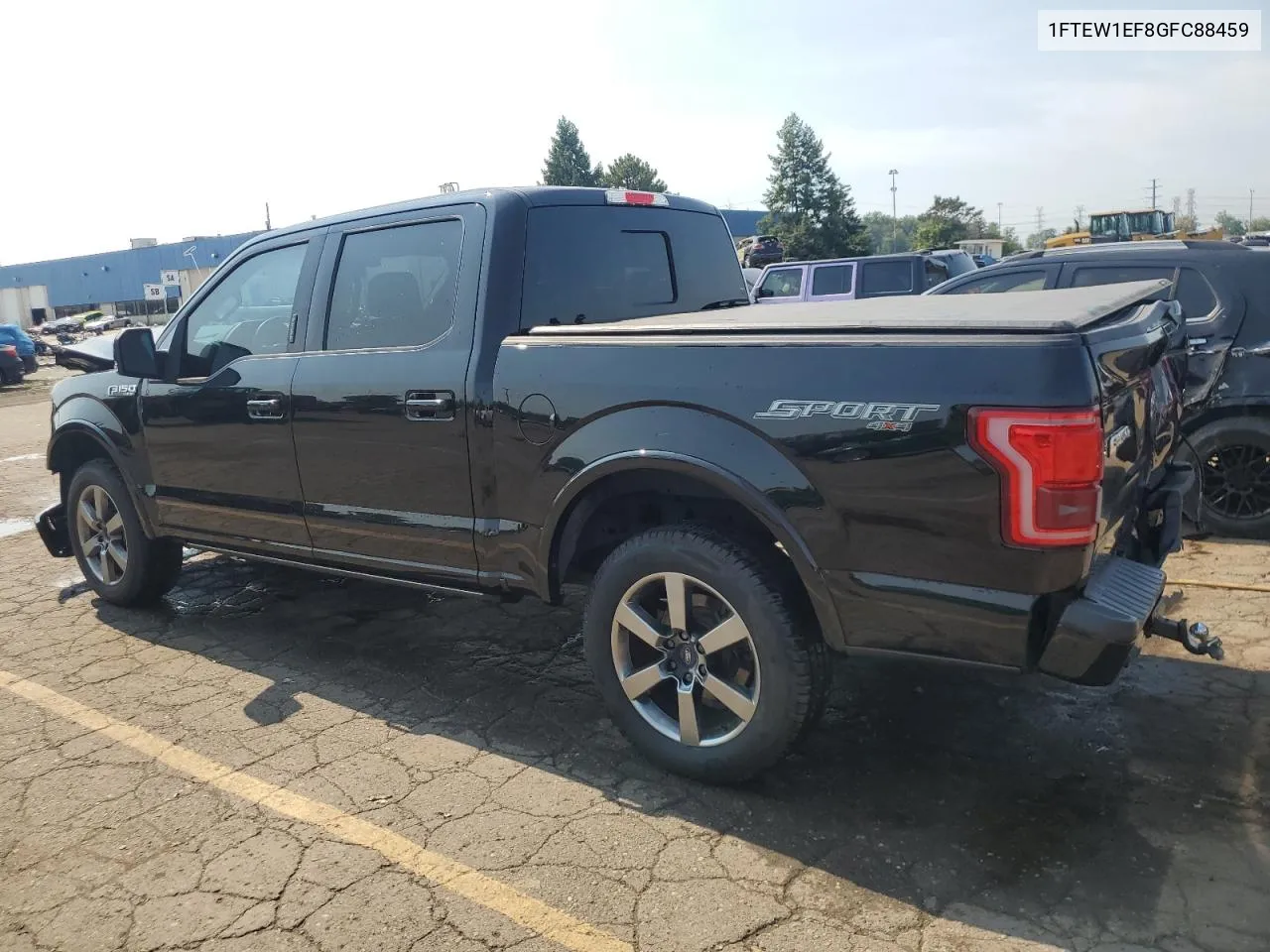 2016 Ford F150 Supercrew VIN: 1FTEW1EF8GFC88459 Lot: 71036674