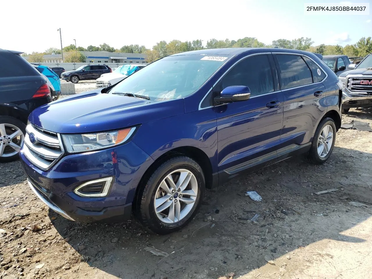 2016 Ford Edge Sel VIN: 2FMPK4J85GBB44037 Lot: 71088484