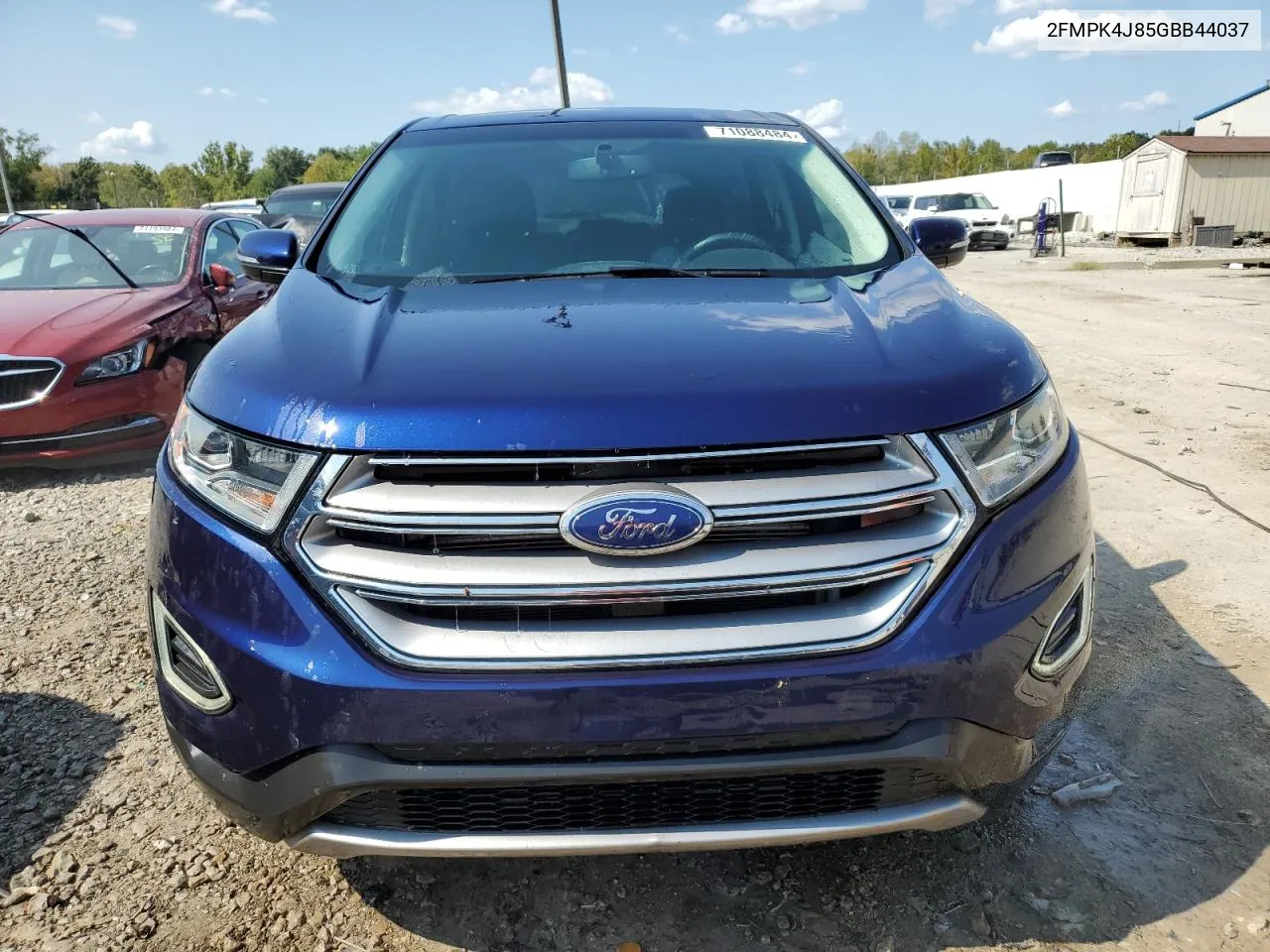 2016 Ford Edge Sel VIN: 2FMPK4J85GBB44037 Lot: 71088484