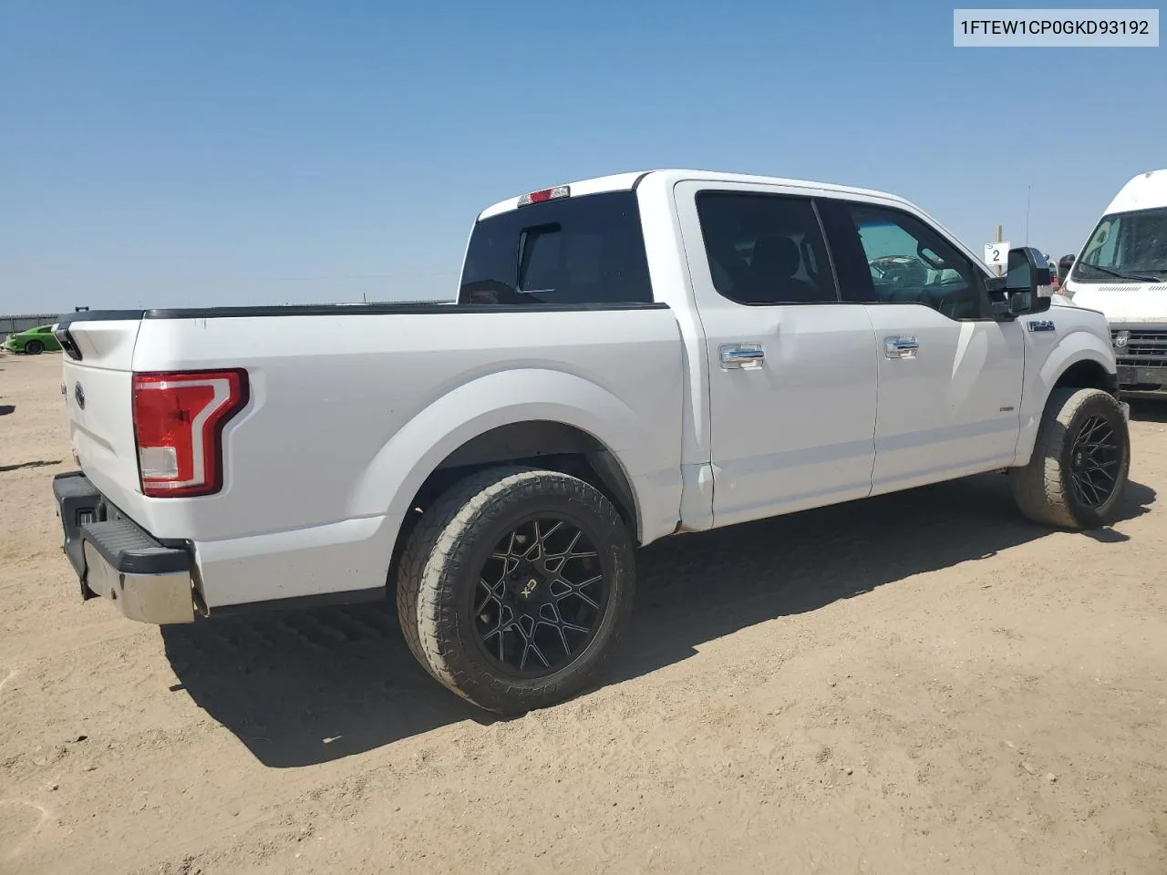 2016 Ford F150 Supercrew VIN: 1FTEW1CP0GKD93192 Lot: 71103024