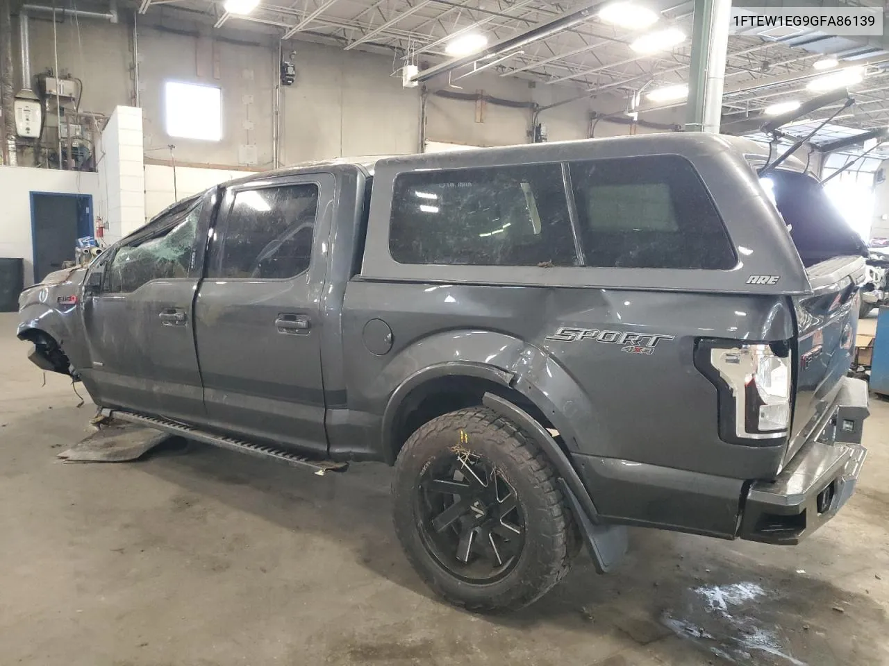 2016 Ford F150 Supercrew VIN: 1FTEW1EG9GFA86139 Lot: 71114624