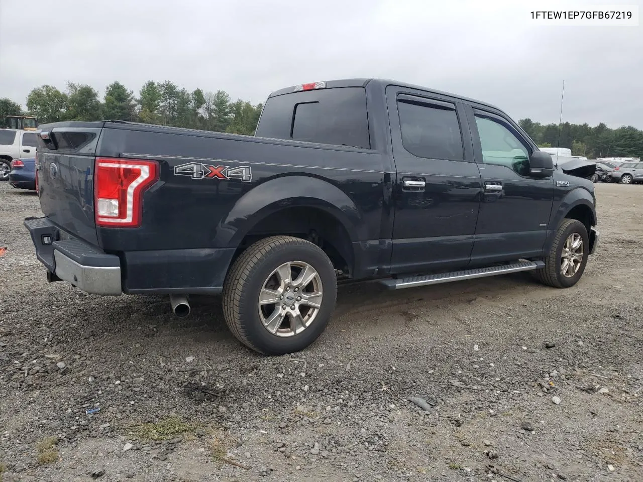 1FTEW1EP7GFB67219 2016 Ford F150 Supercrew