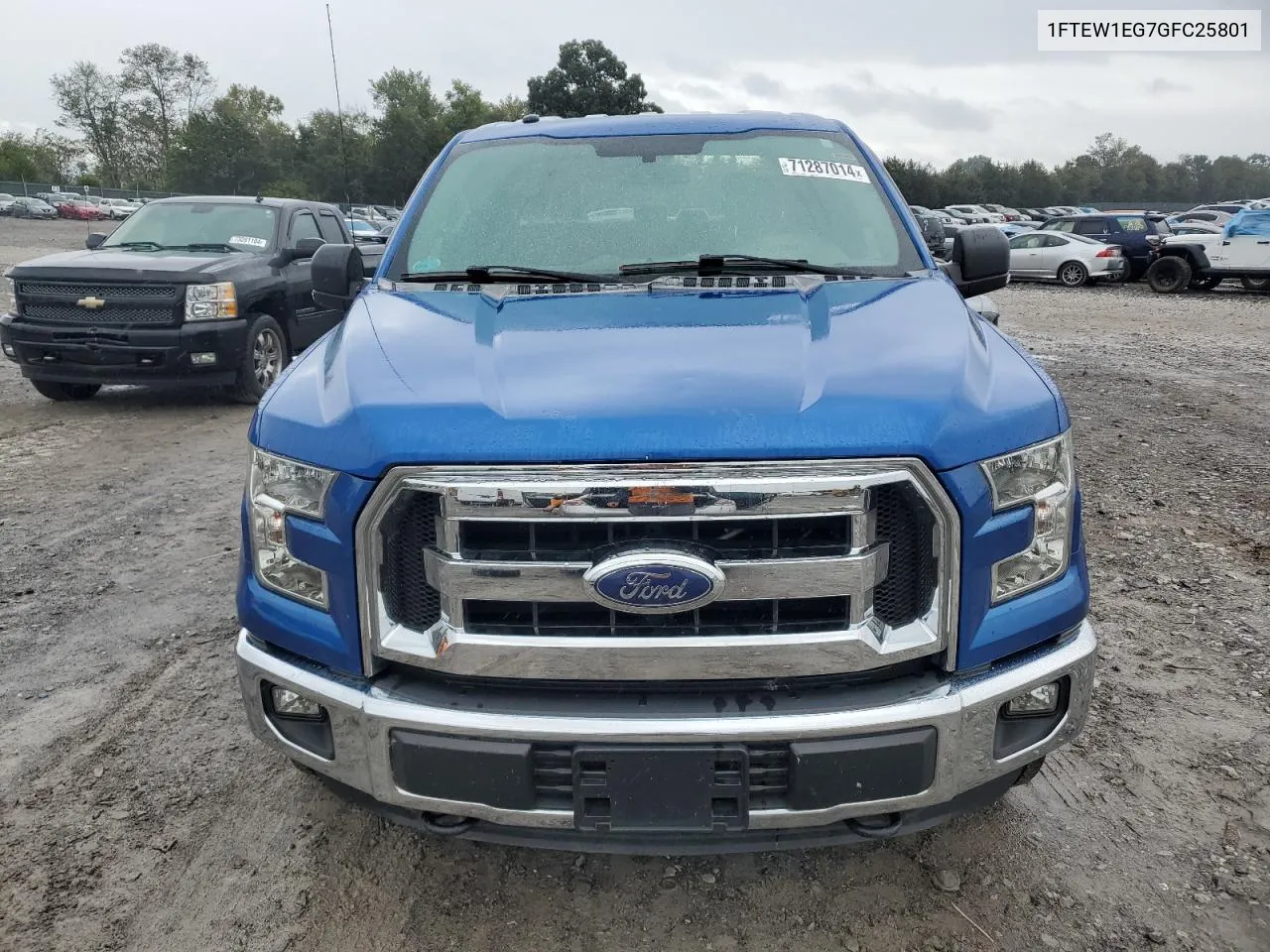 2016 Ford F150 Supercrew VIN: 1FTEW1EG7GFC25801 Lot: 71287014