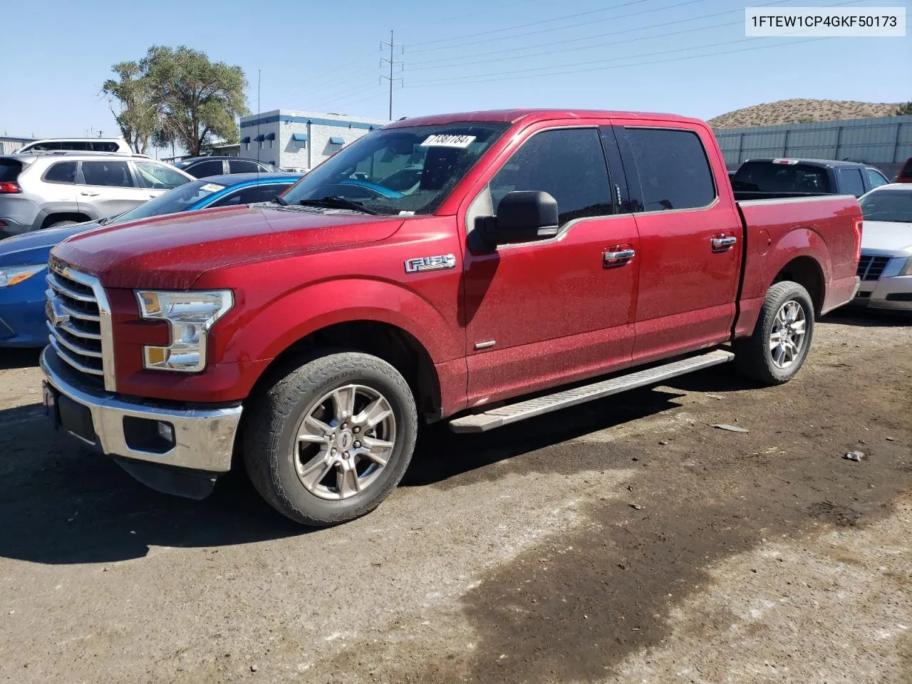 2016 Ford F150 Supercrew VIN: 1FTEW1CP4GKF50173 Lot: 71387784