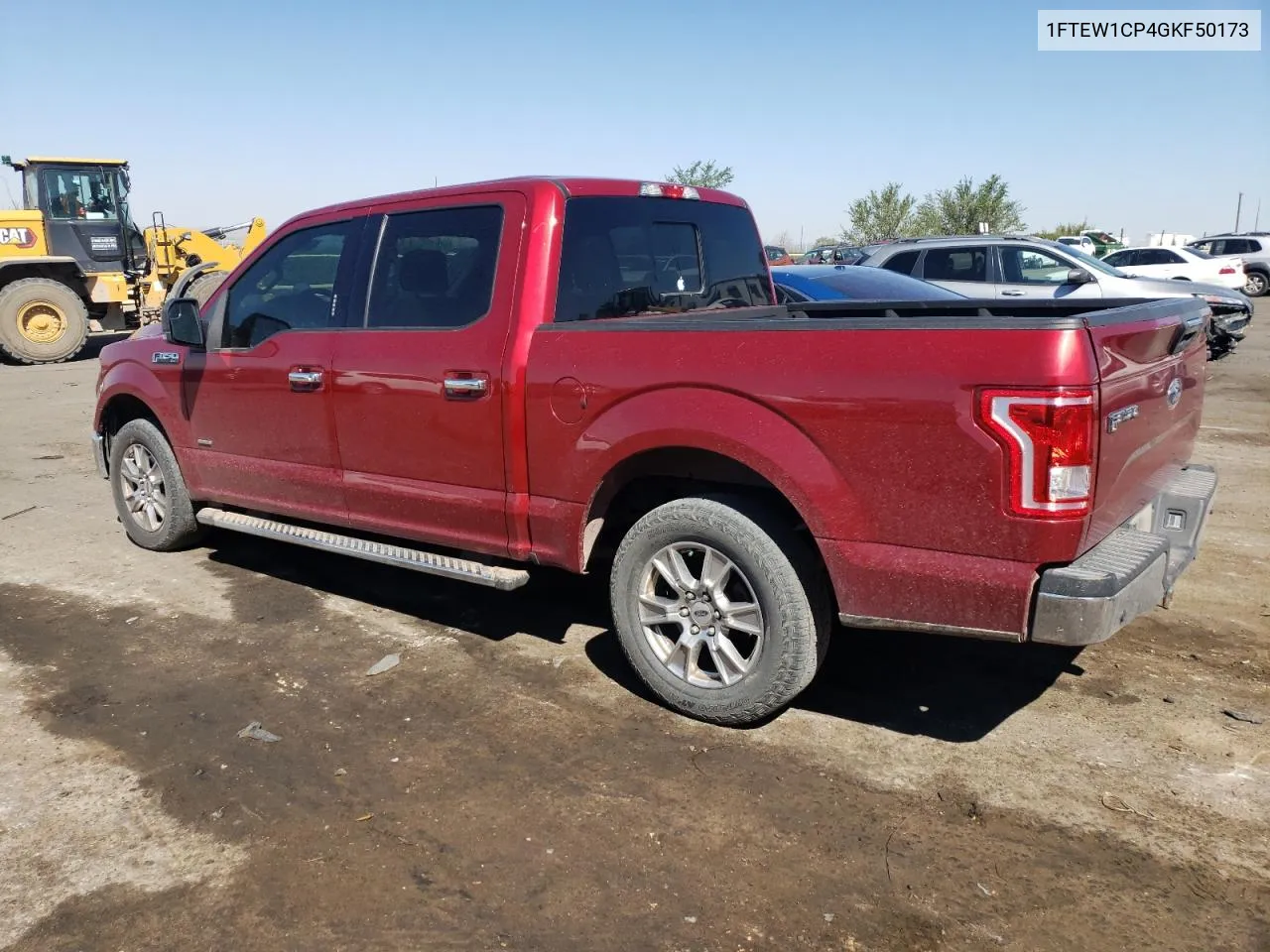 2016 Ford F150 Supercrew VIN: 1FTEW1CP4GKF50173 Lot: 71387784