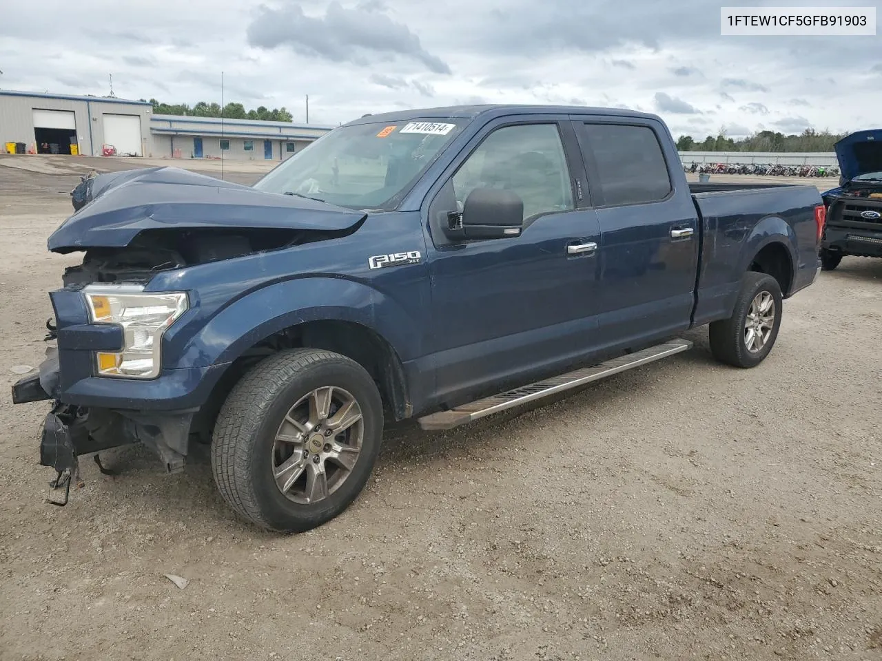 2016 Ford F150 Supercrew VIN: 1FTEW1CF5GFB91903 Lot: 71410514