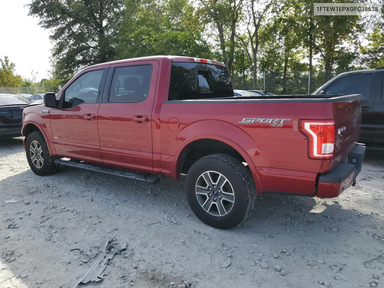 1FTEW1EPXGFC38638 2016 Ford F150 Supercrew