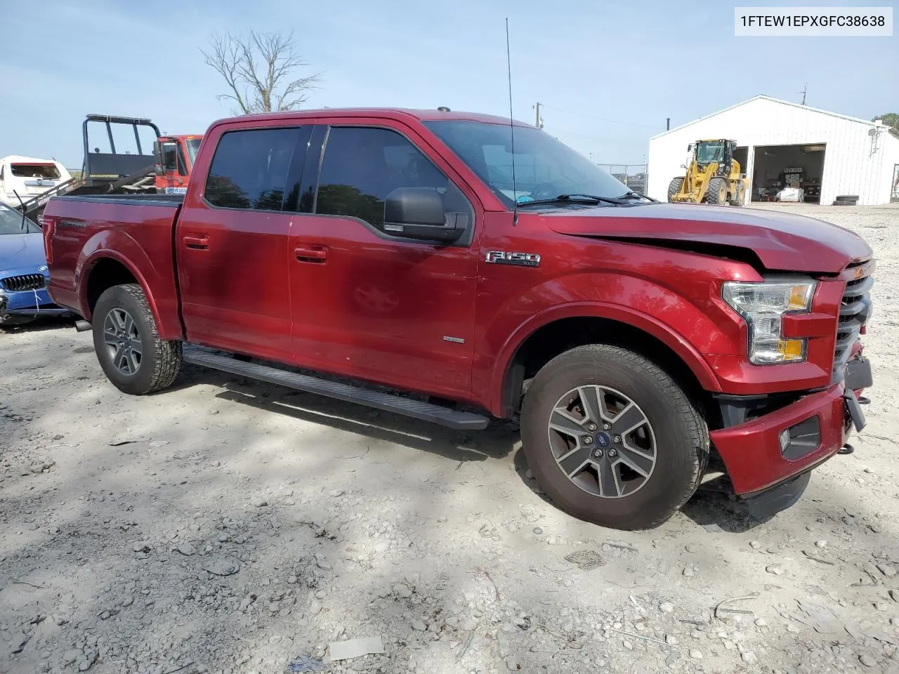 1FTEW1EPXGFC38638 2016 Ford F150 Supercrew