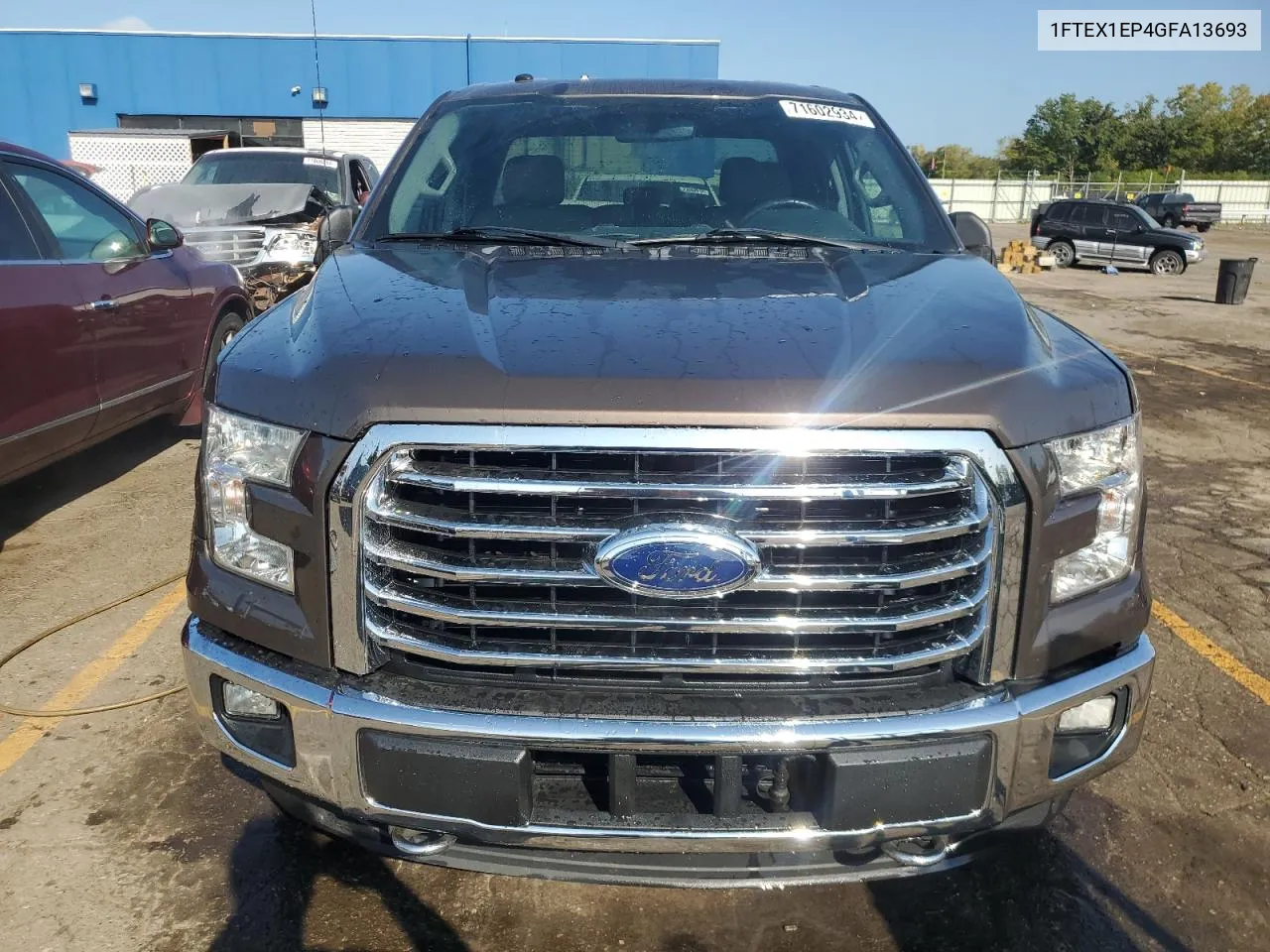 1FTEX1EP4GFA13693 2016 Ford F150 Super Cab