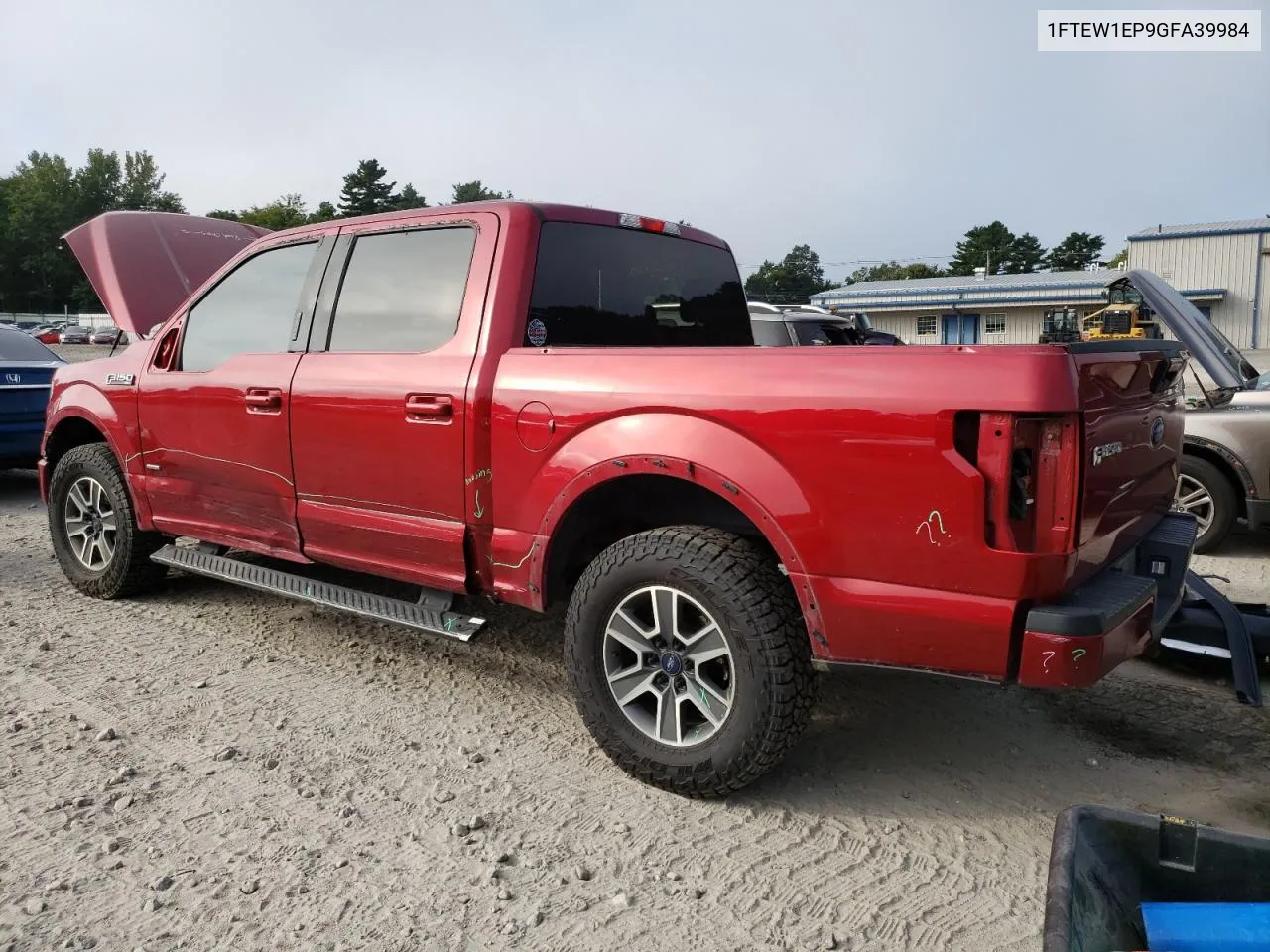 1FTEW1EP9GFA39984 2016 Ford F150 Supercrew