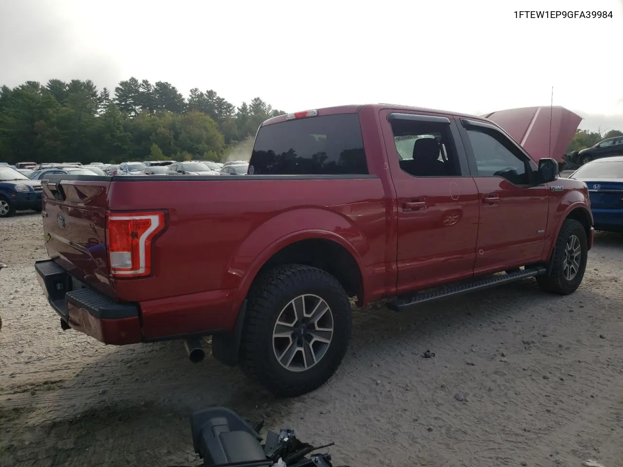 1FTEW1EP9GFA39984 2016 Ford F150 Supercrew