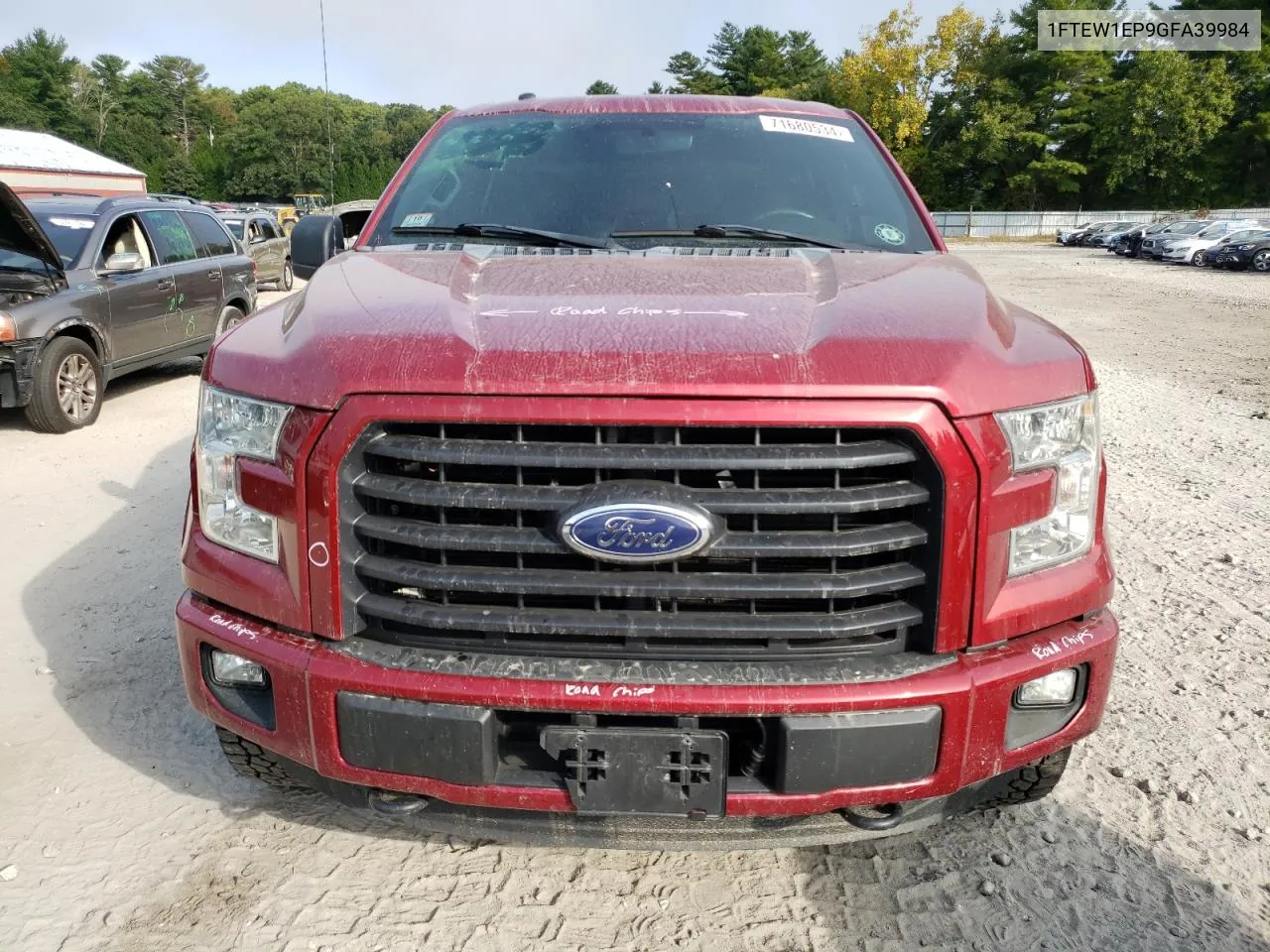 2016 Ford F150 Supercrew VIN: 1FTEW1EP9GFA39984 Lot: 71680534