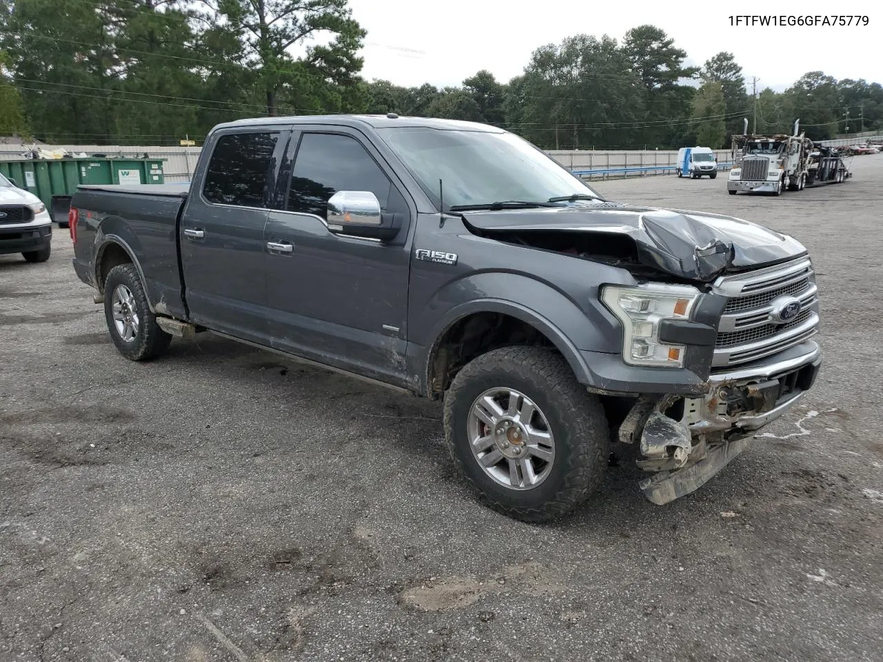 2016 Ford F150 Supercrew VIN: 1FTFW1EG6GFA75779 Lot: 71754454