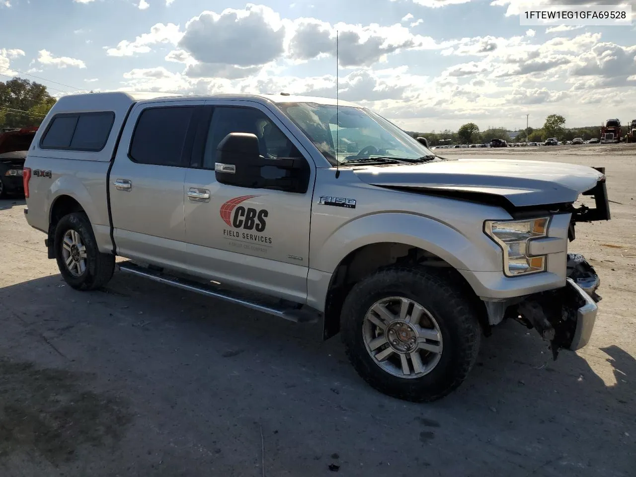 2016 Ford F150 Supercrew VIN: 1FTEW1EG1GFA69528 Lot: 71793984