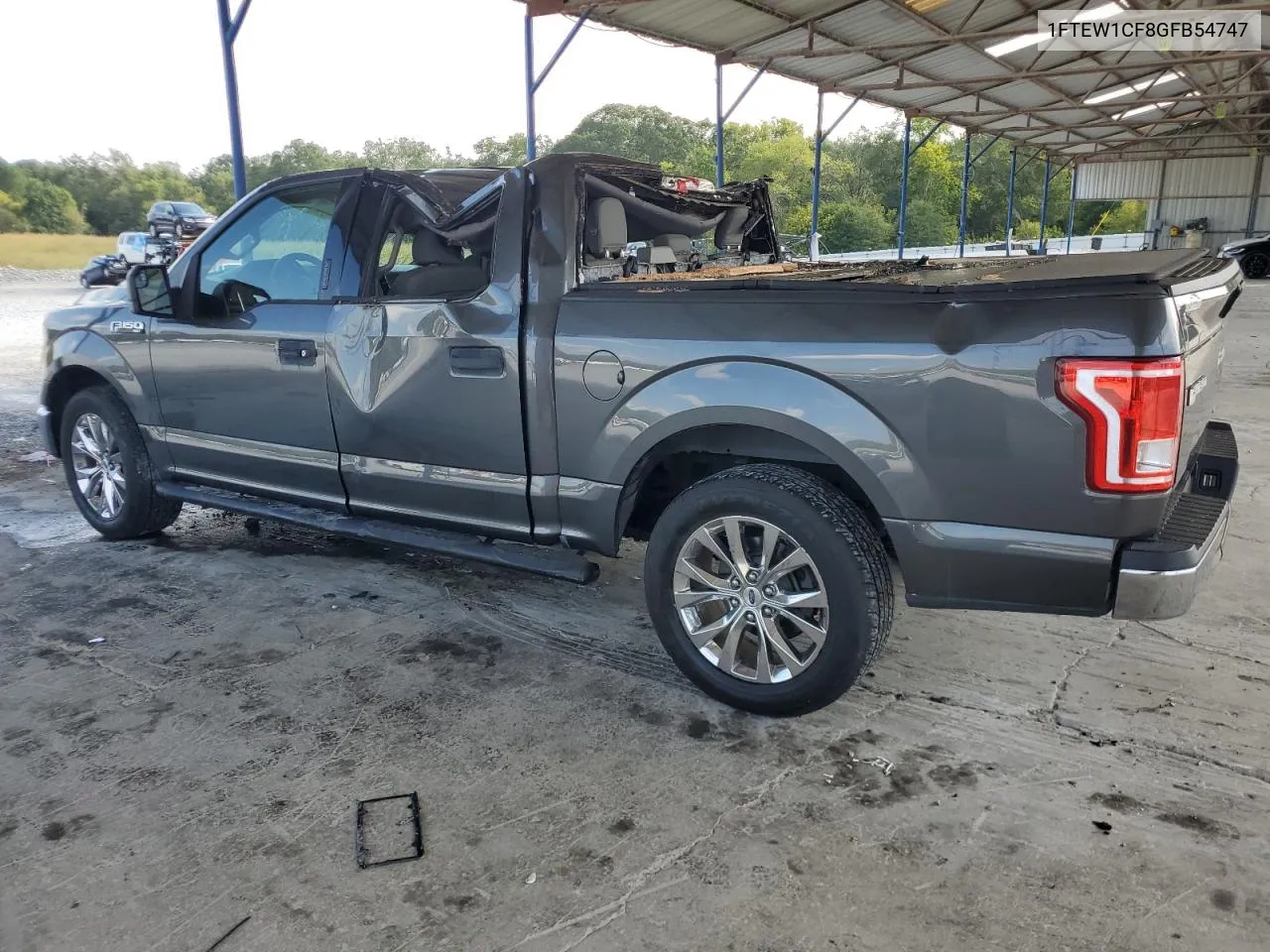 2016 Ford F150 Supercrew VIN: 1FTEW1CF8GFB54747 Lot: 71808244