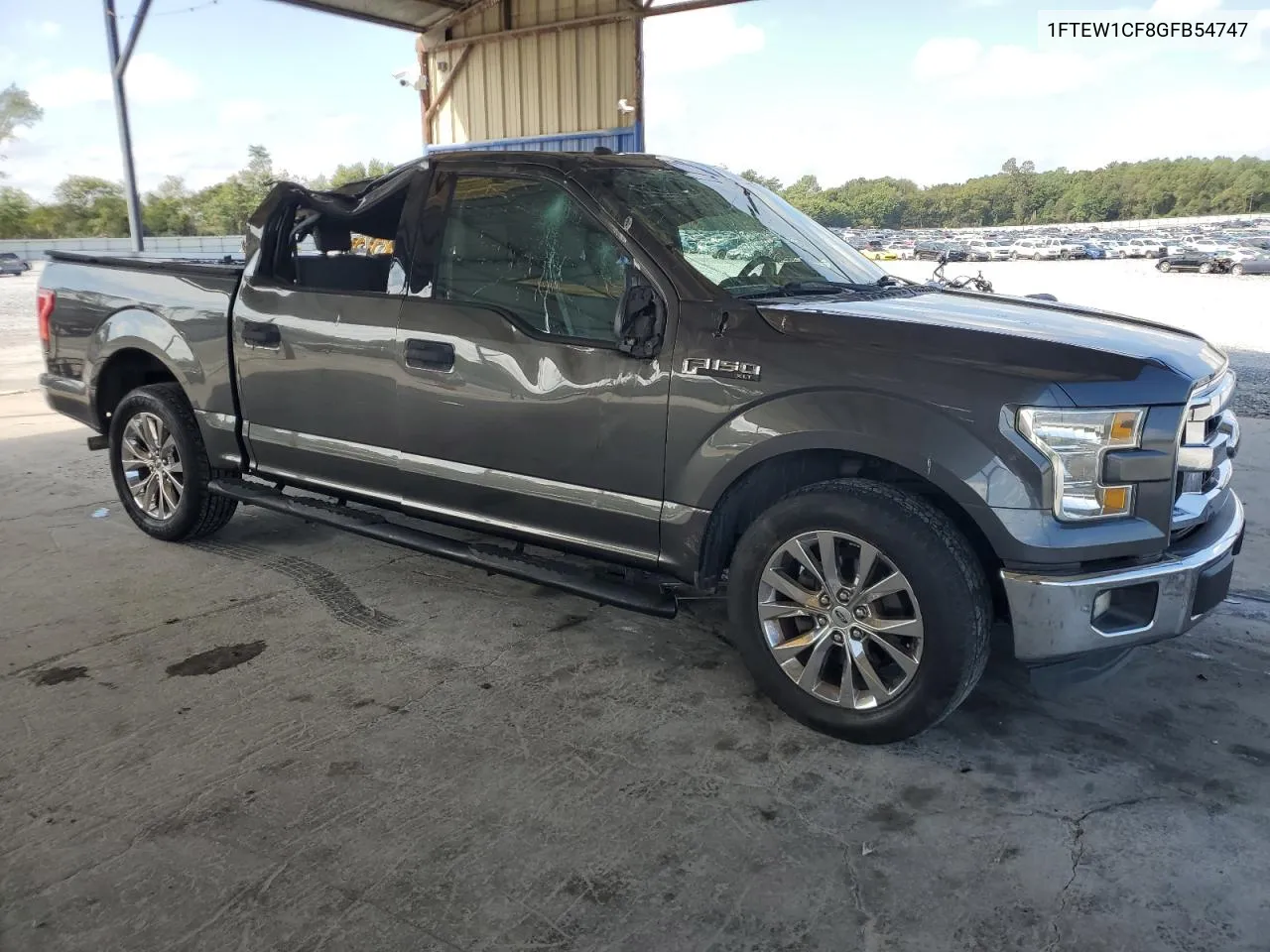 2016 Ford F150 Supercrew VIN: 1FTEW1CF8GFB54747 Lot: 71808244