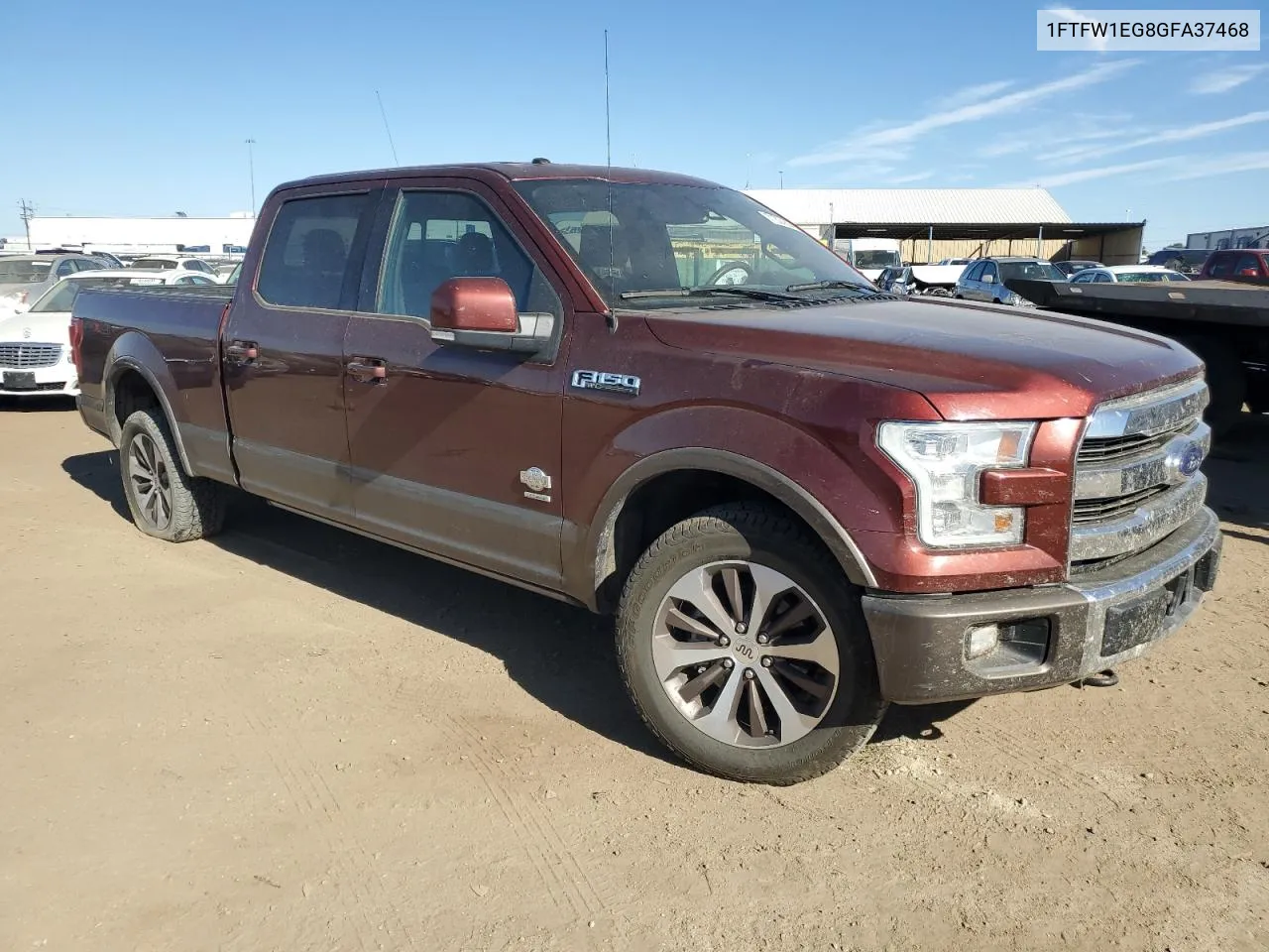 1FTFW1EG8GFA37468 2016 Ford F150 Supercrew