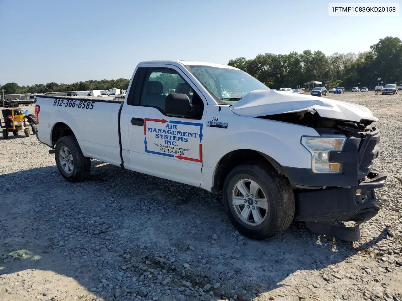 2016 Ford F150 VIN: 1FTMF1C83GKD20158 Lot: 71852814